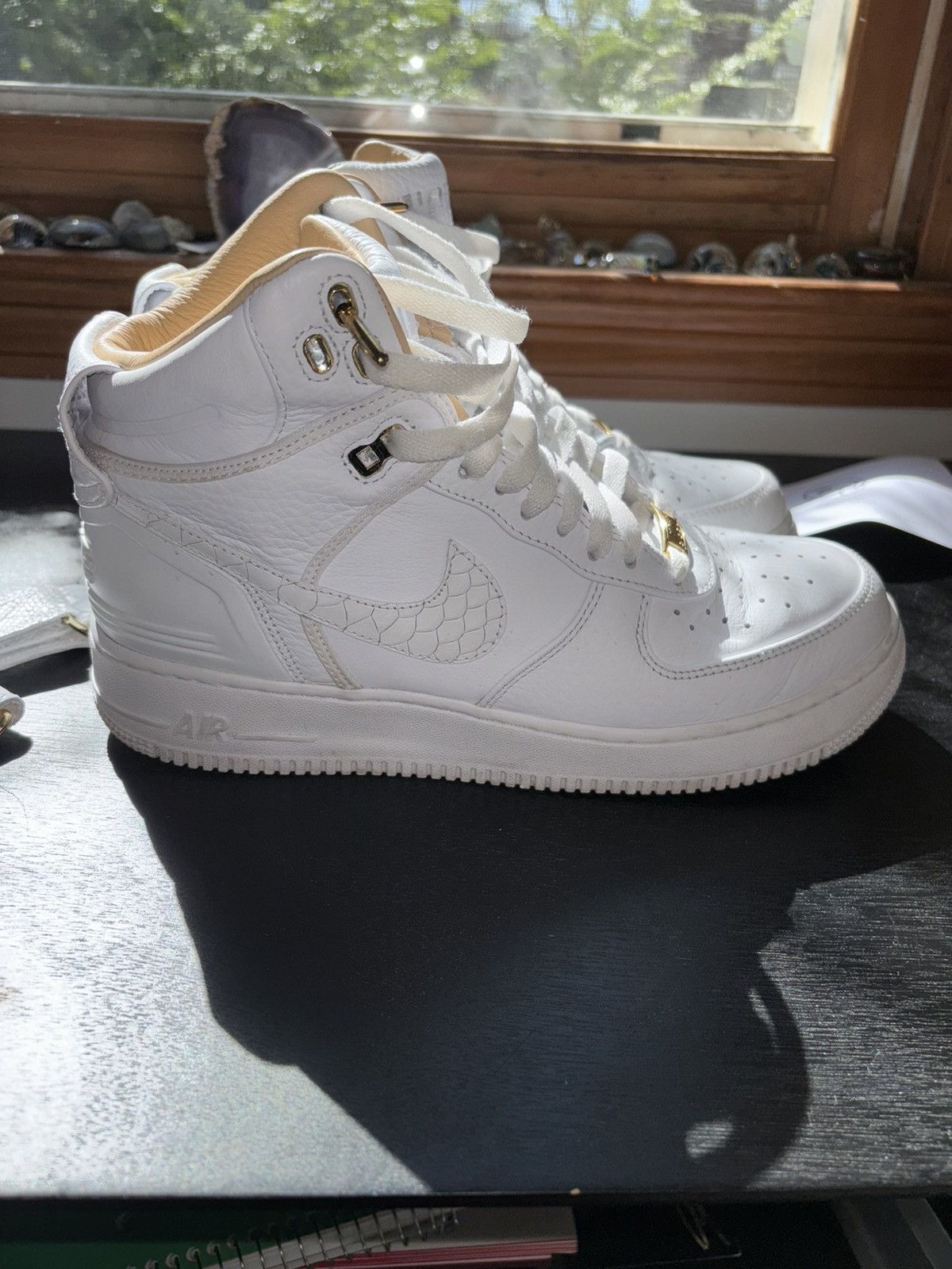 Just Don × Nike Nike Air Force 1 x Just Don Hightops Size US 9 / EU 42 - 7 Thumbnail