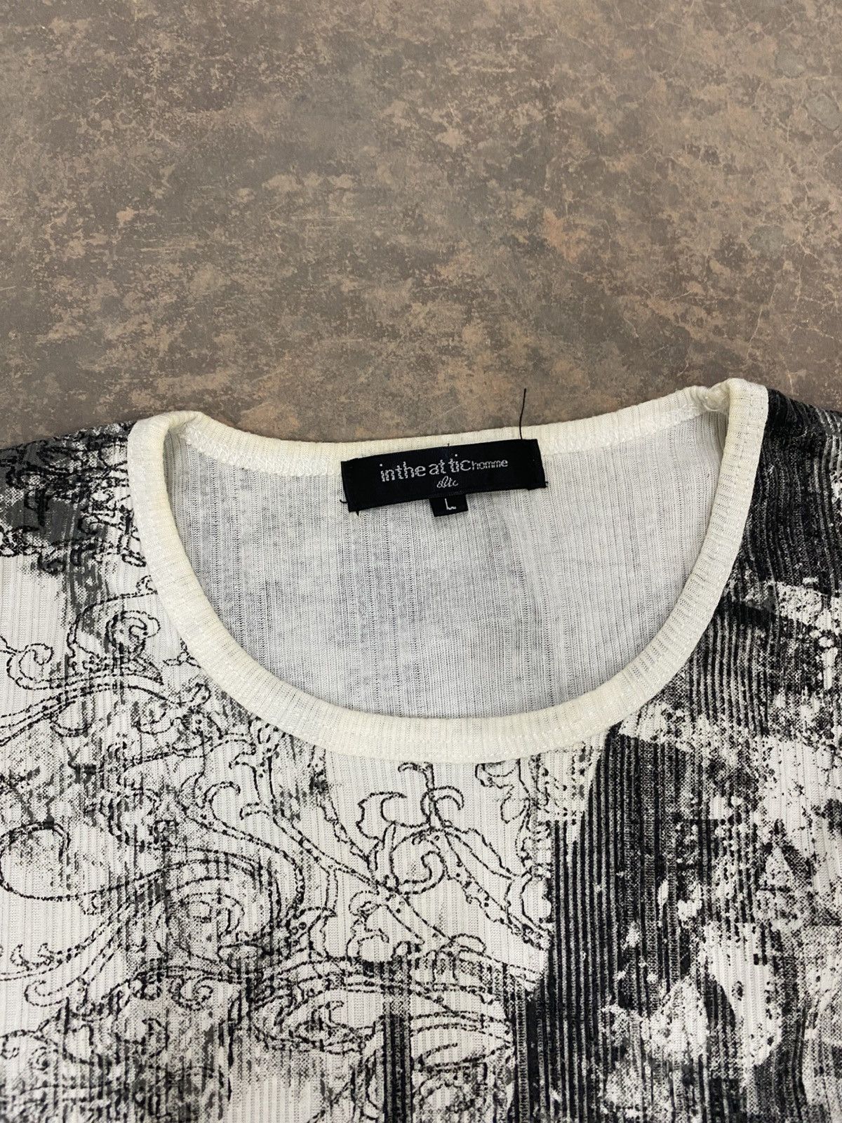 Hysteric Glamour In the Attic Poem Punk Printed Pleated Knit Lgb Grunge Size US M / EU 48-50 / 2 - 17 Thumbnail