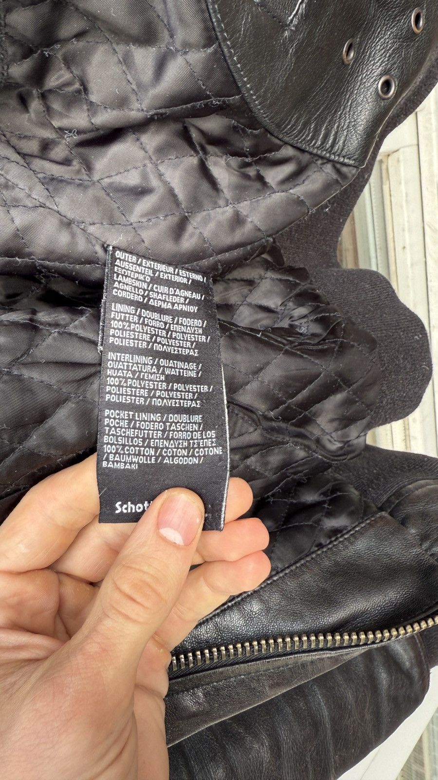 Schott Schott NYC MA-1 Leather Bomber Jacket Size US S / EU 44-46 / 1 - 4 Thumbnail