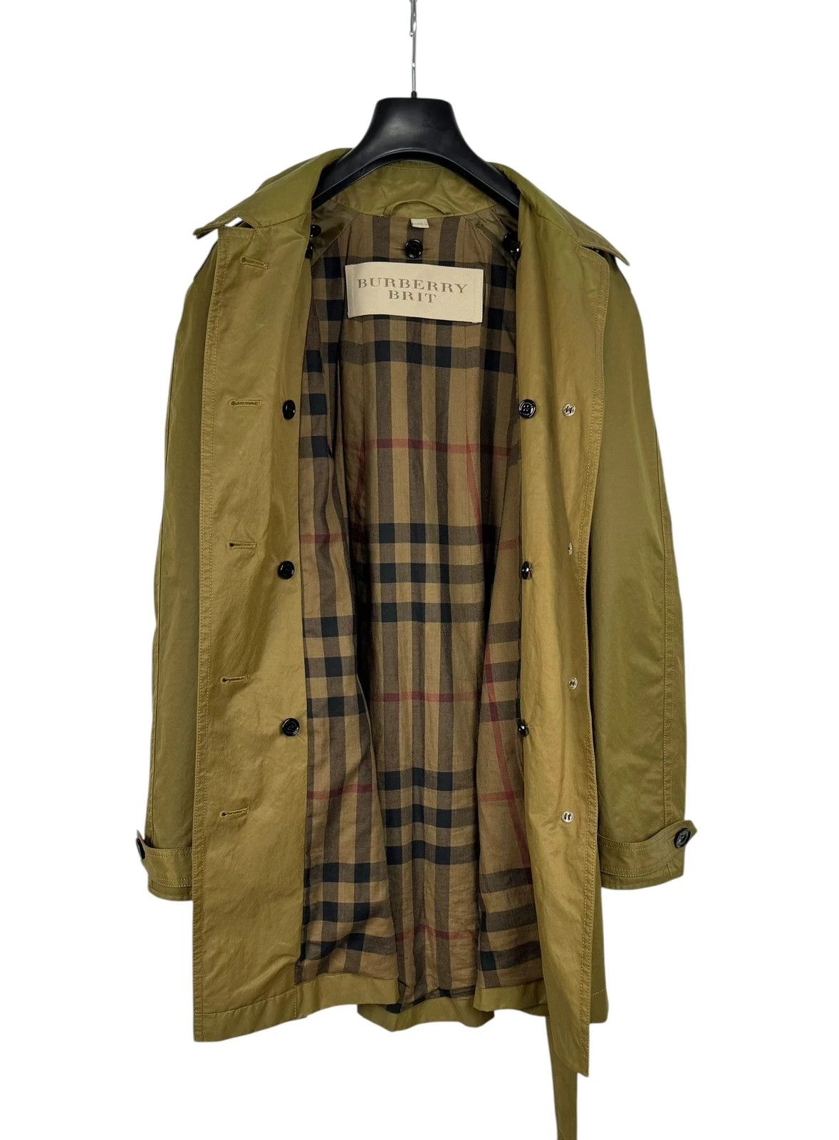 Burberry Burberry Brit Utility Trench Coat Belted Lined size UK12 Size M / US 6-8 / IT 42-44 - 12 Thumbnail