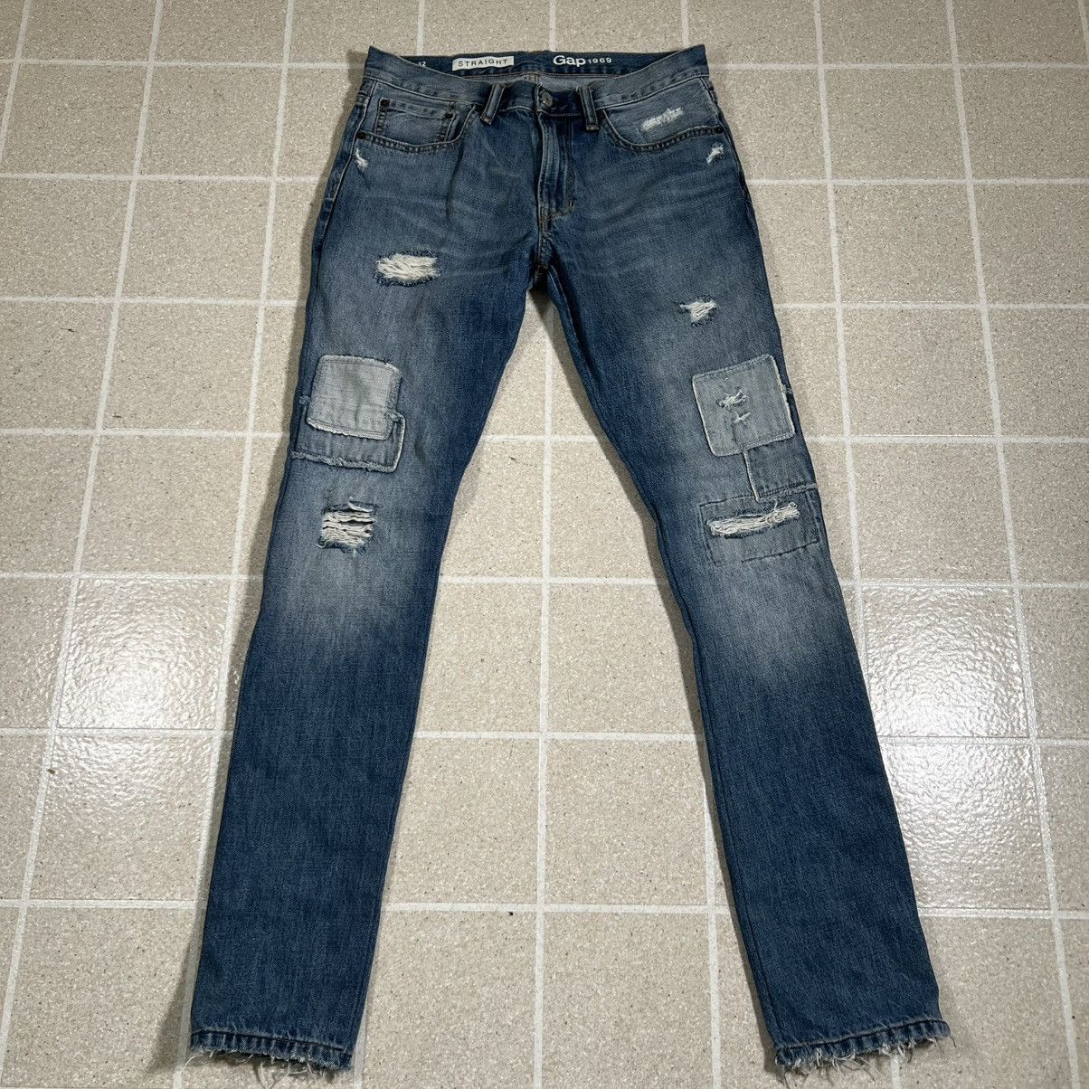 Gap Men’s Gap 1969 Jeans Patchwork Denim Size 29 X 31 Size US 29 - 1 Thumbnail