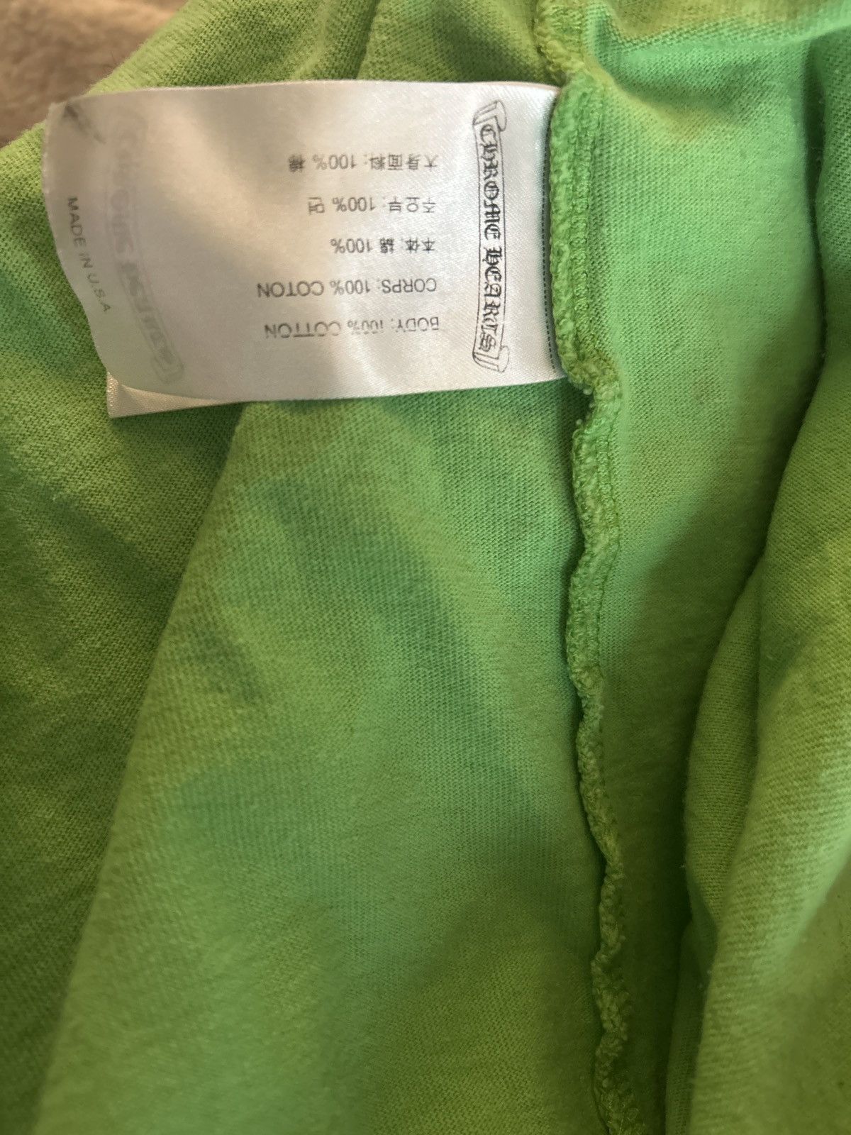 Chrome Hearts Chrome Hearts Matty Boy Sex Records Green T-Shirt Size US S / EU 44-46 / 1 - 8 Thumbnail