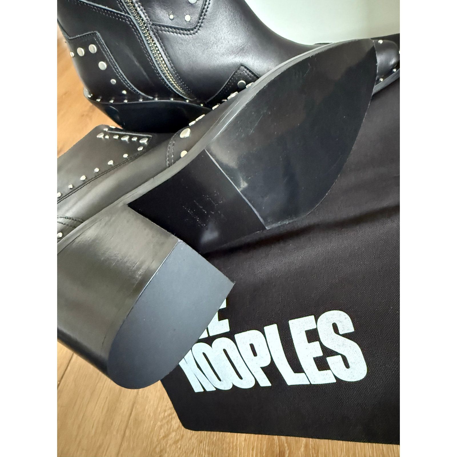 The Kooples $445 New The Kooples Santiag Studded Boot Fr40/ US9 Size US 9 / IT 39 - 8 Thumbnail