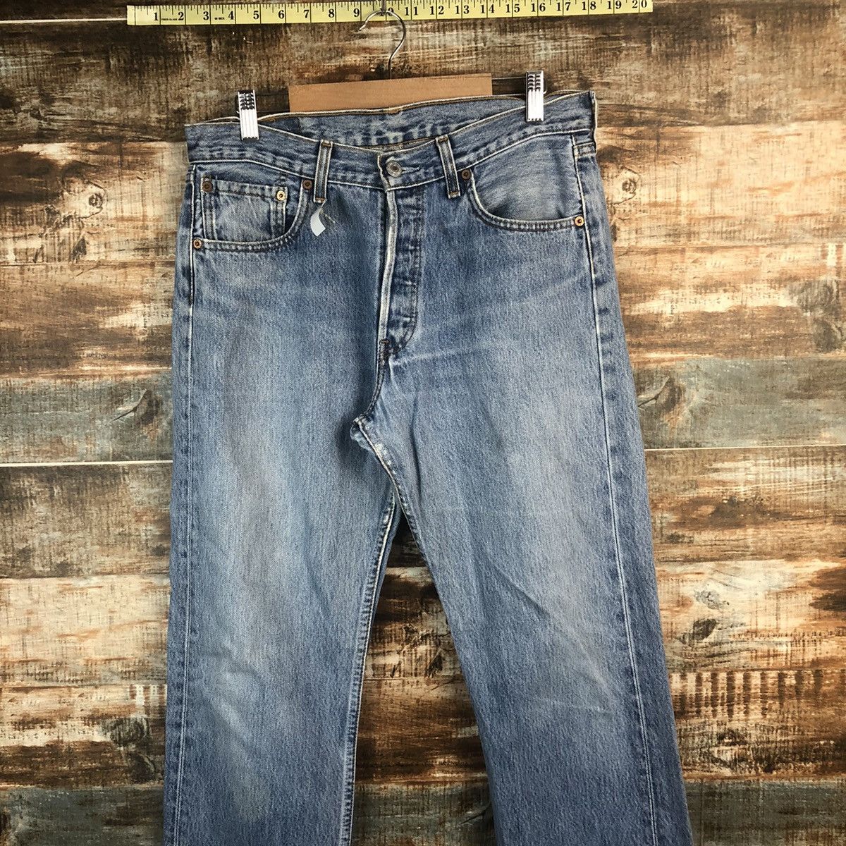 Levi's DL Levis 501 Blue jeans Denim Pants #C273 Size US 32 / EU 48 - 2 Thumbnail