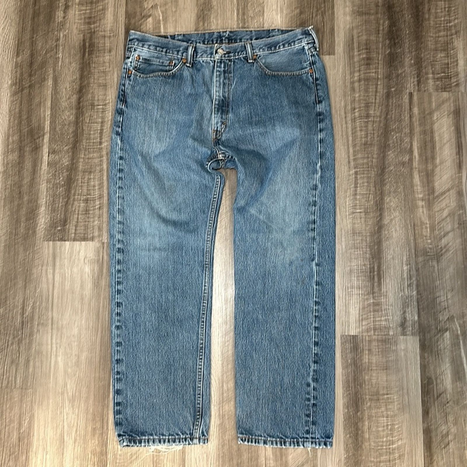 Levi's Levi’s 505 Straight Fit Jeans - 38x30 Size US 38 / EU 54 - 2 Thumbnail