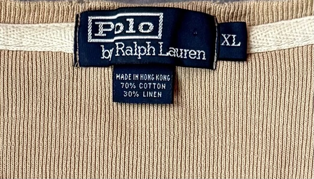 Polo Ralph Lauren Vintage Polo Ralph Lauren Long-sleeve Thermal Shirt (XL) Size US XL / EU 56 / 4 - 5 Thumbnail