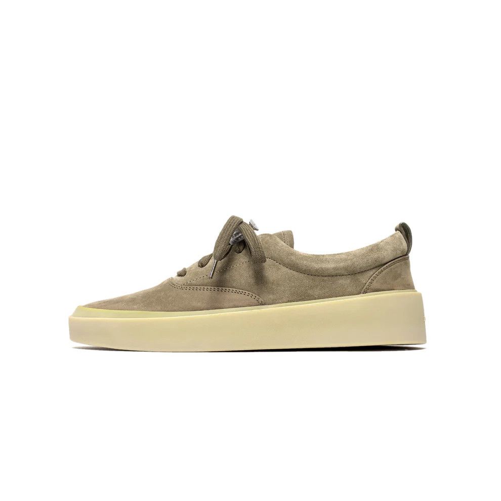 Fear of God o1f1d3z0825 Suede Lace Up Sneakers in Green Size US 11 / EU 44 - 1 Thumbnail