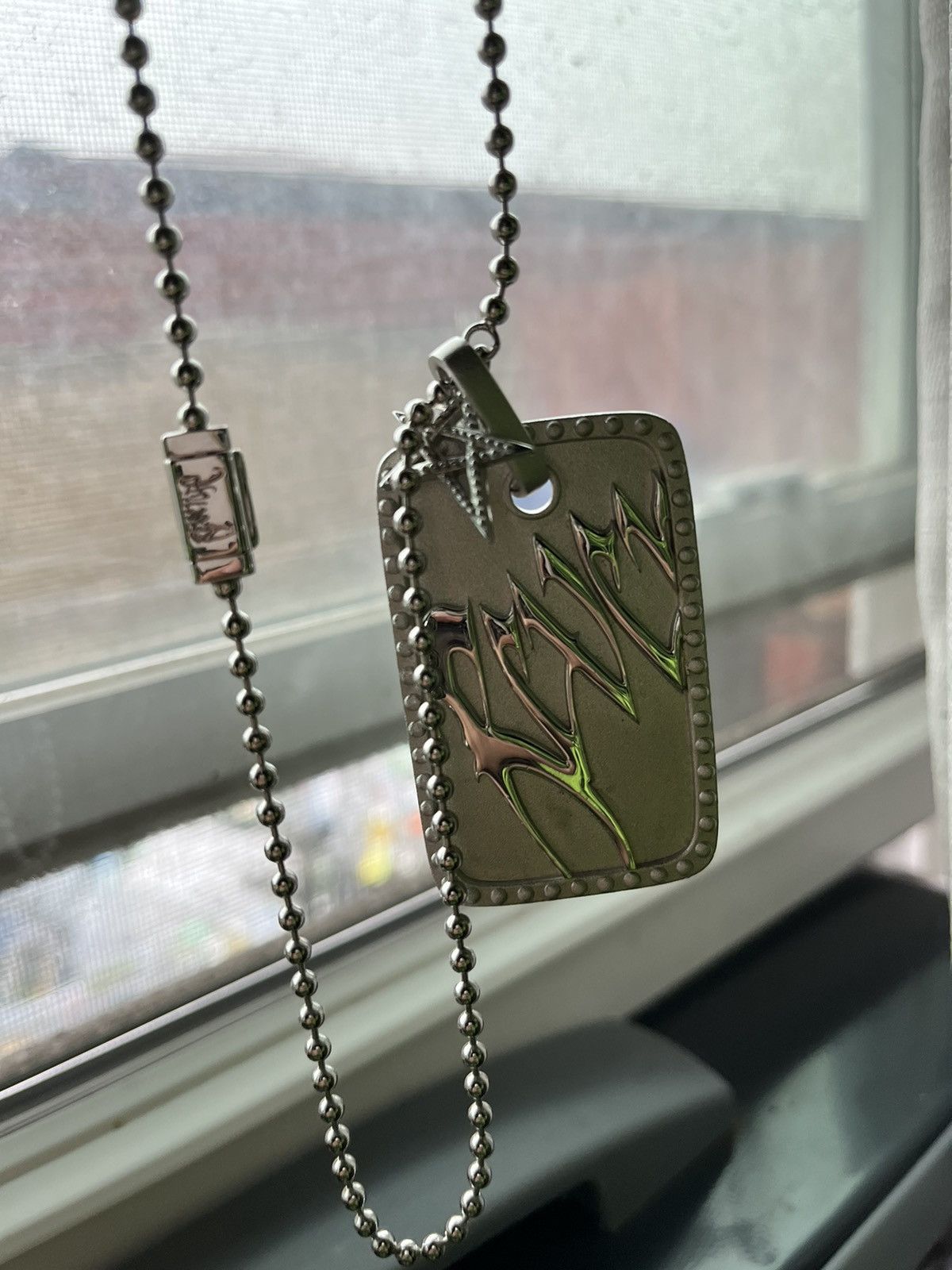 Revenge Revenge Dog tag chain Size ONE SIZE - 5 Thumbnail