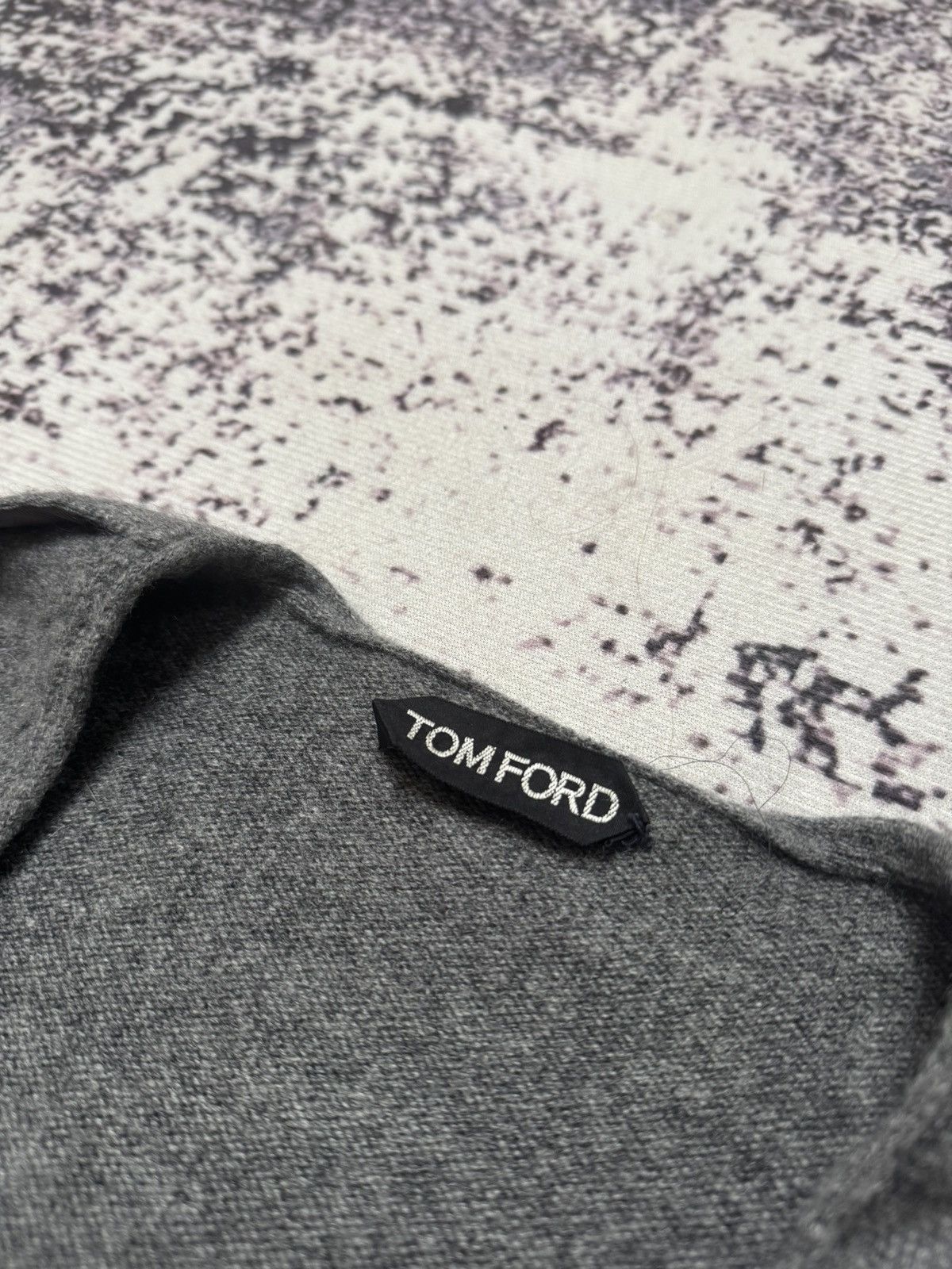 Tom Ford Tom ford Cashmere Jumper sweatshirt vintage y2k S grey Size US S / EU 44-46 / 1 - 4 Thumbnail
