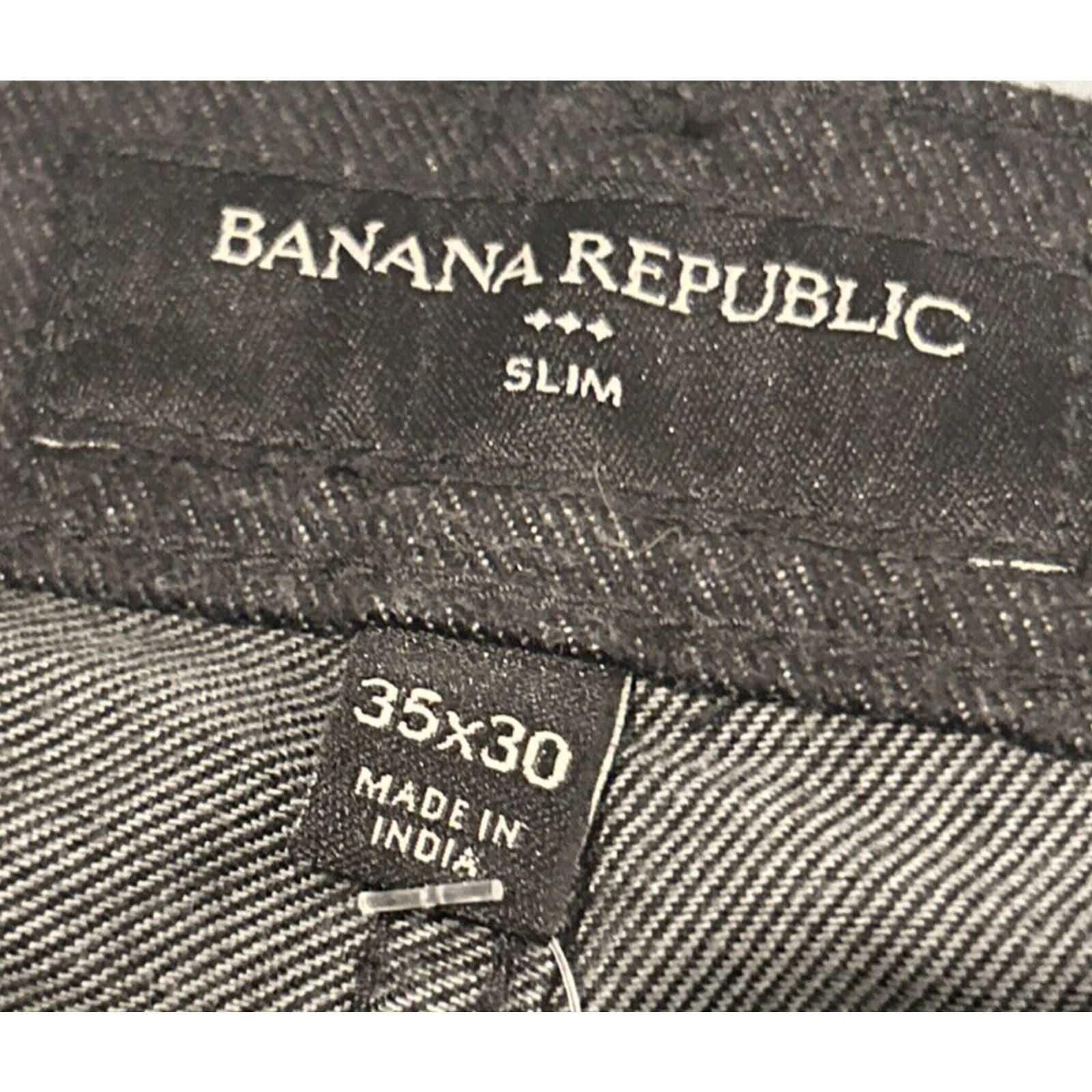 Banana Republic Banana Republic Stretch Slim Straight Pants 35x30 Flannel Size US 35 - 4 Thumbnail