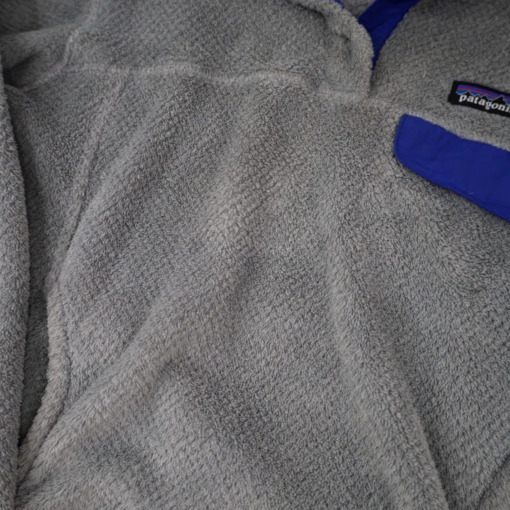 Patagonia VINTAGE Patagonia Womens Medium Pile Snap T Sweater Gray Size M / US 6-8 / IT 42-44 - 4 Thumbnail