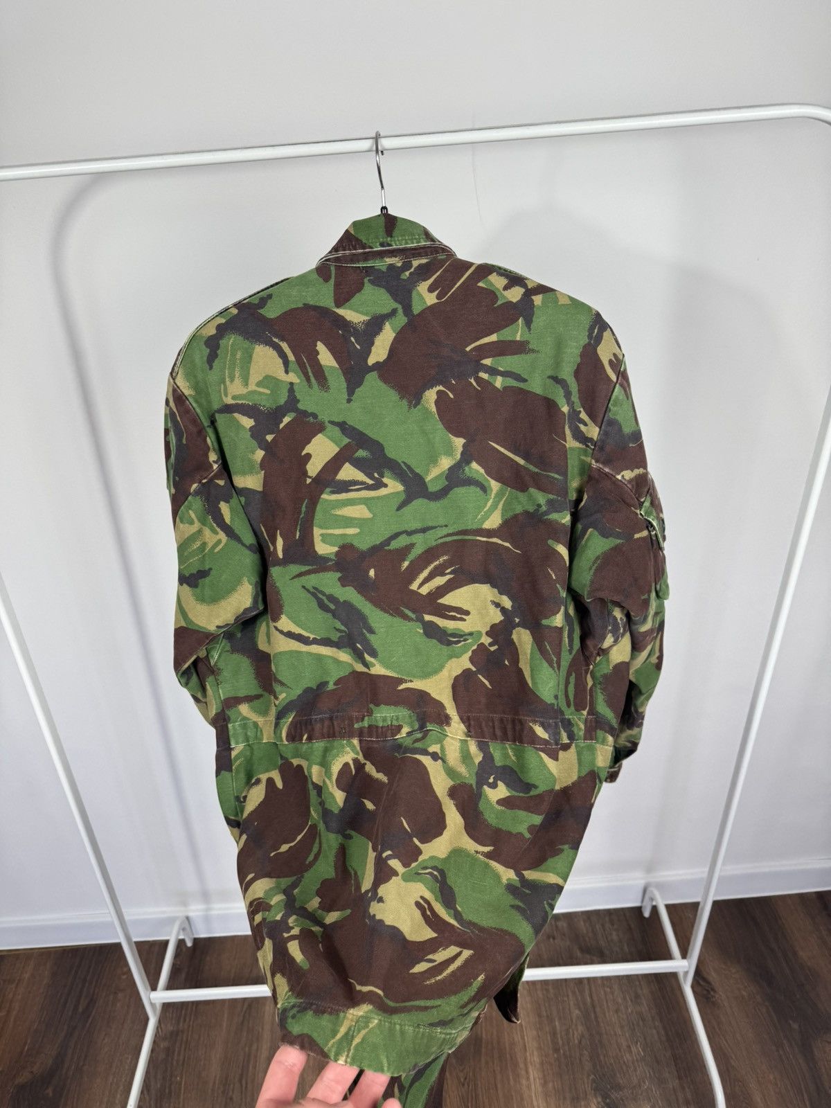 Other Vintage British Army DPM Camo Combat Smock Military Jacket Size US L / EU 52-54 / 3 - 17 Thumbnail