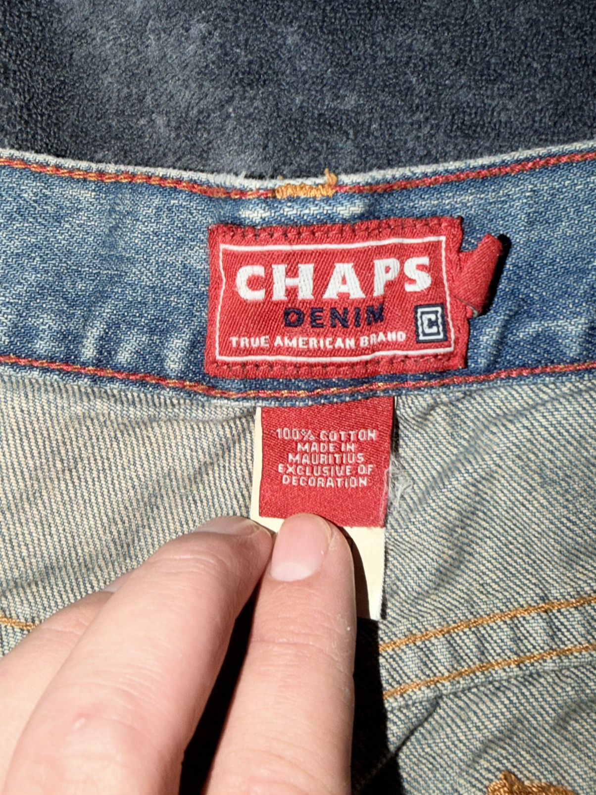 Chaps Vintage Chaps Denim 32x34 Size US 34 / EU 50 - 4 Thumbnail