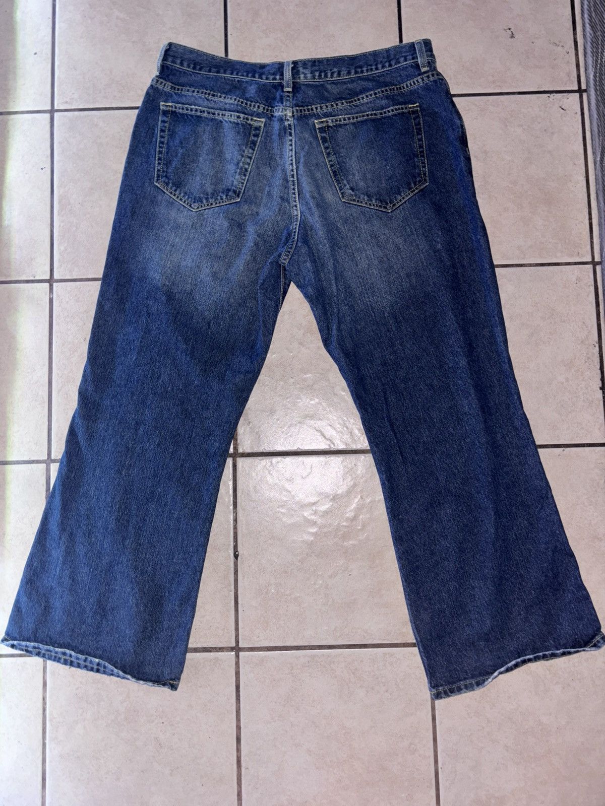 Other Dark wash, high-waisted, wide leg jeans Size US 40 / EU 56 - 2 Thumbnail