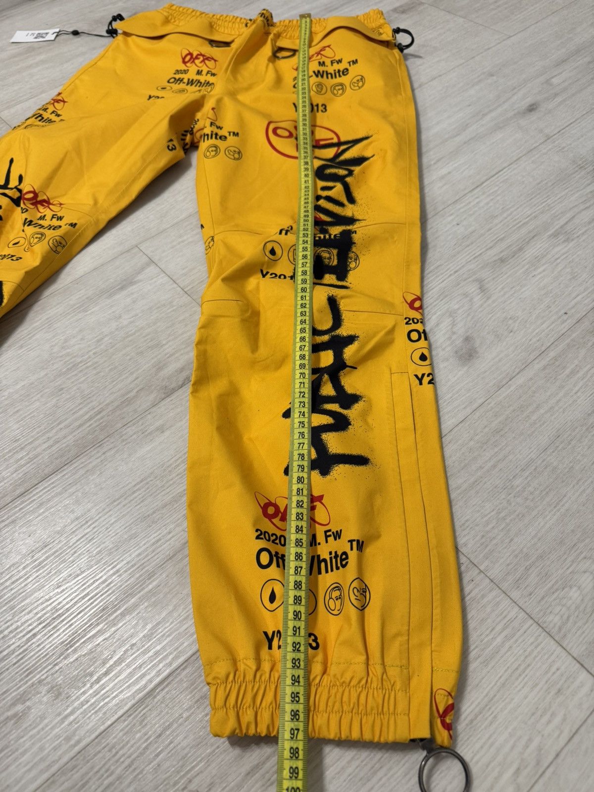 Off-White Off-White Gore-Tex Graffiti Pants FW19 Size US 30 / EU 46 - 15 Thumbnail