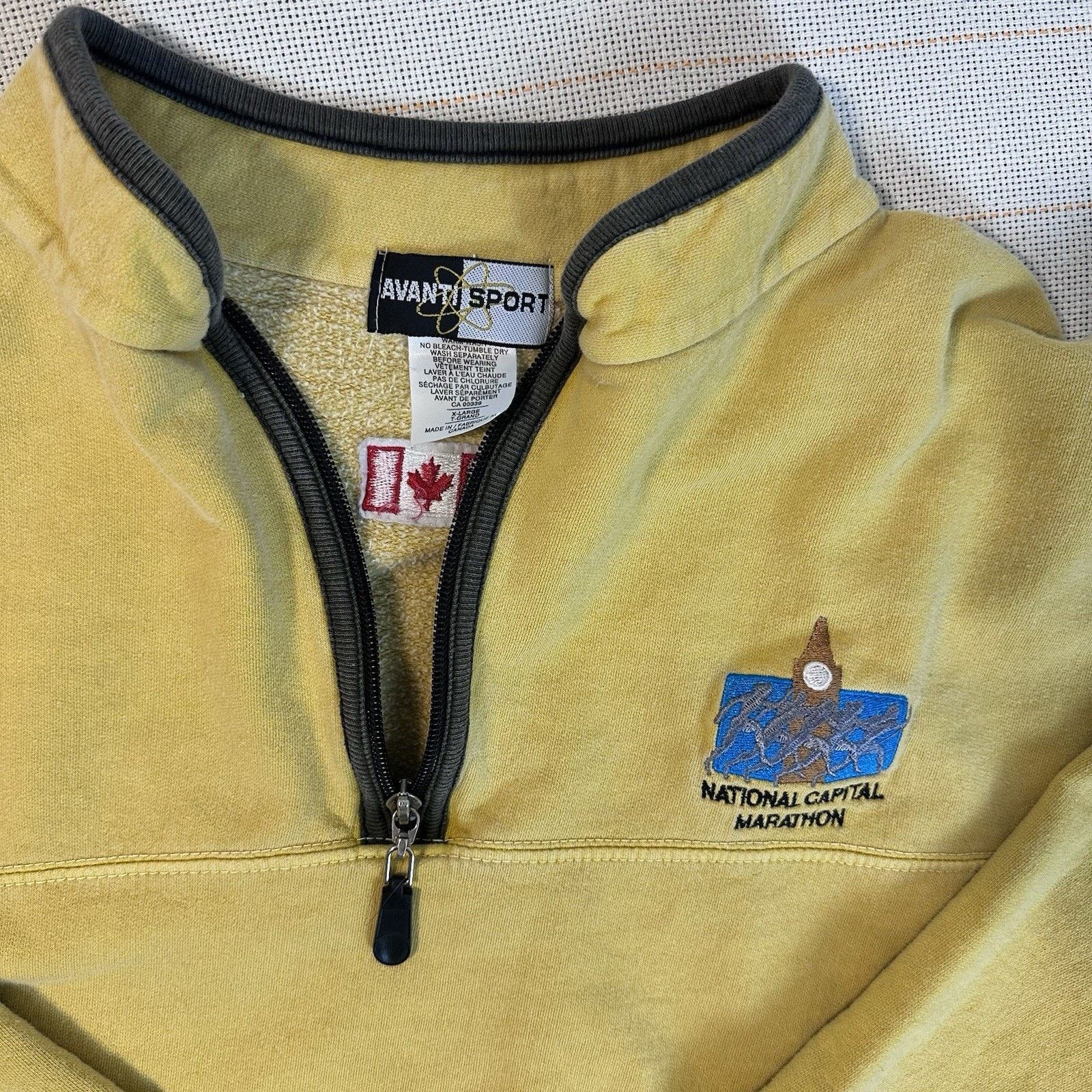 Other VTG Avanti Sport Canada The national Capital Marathon 90’s Size US XL / EU 56 / 4 - 4 Thumbnail