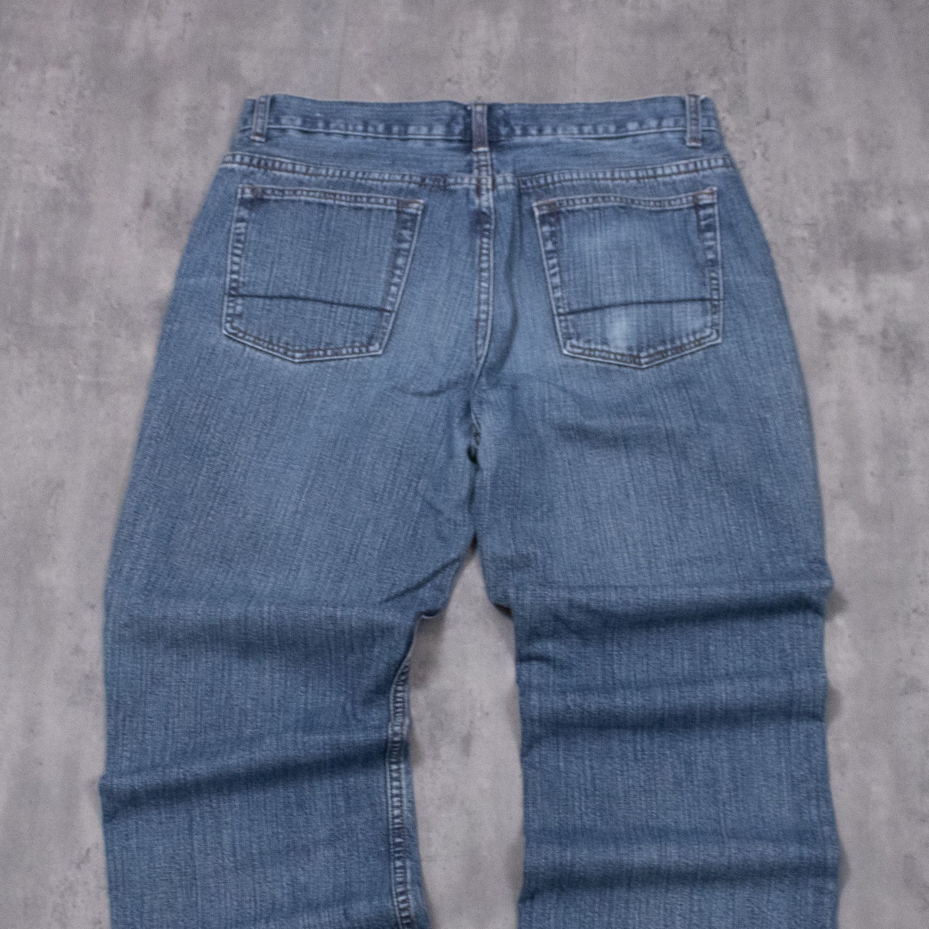 Japanese Brand Vintage Y2K Bluenotes Baggy Mid Wash Wide Leg Denim Jeans Size US 34 / EU 50 - 12 Thumbnail