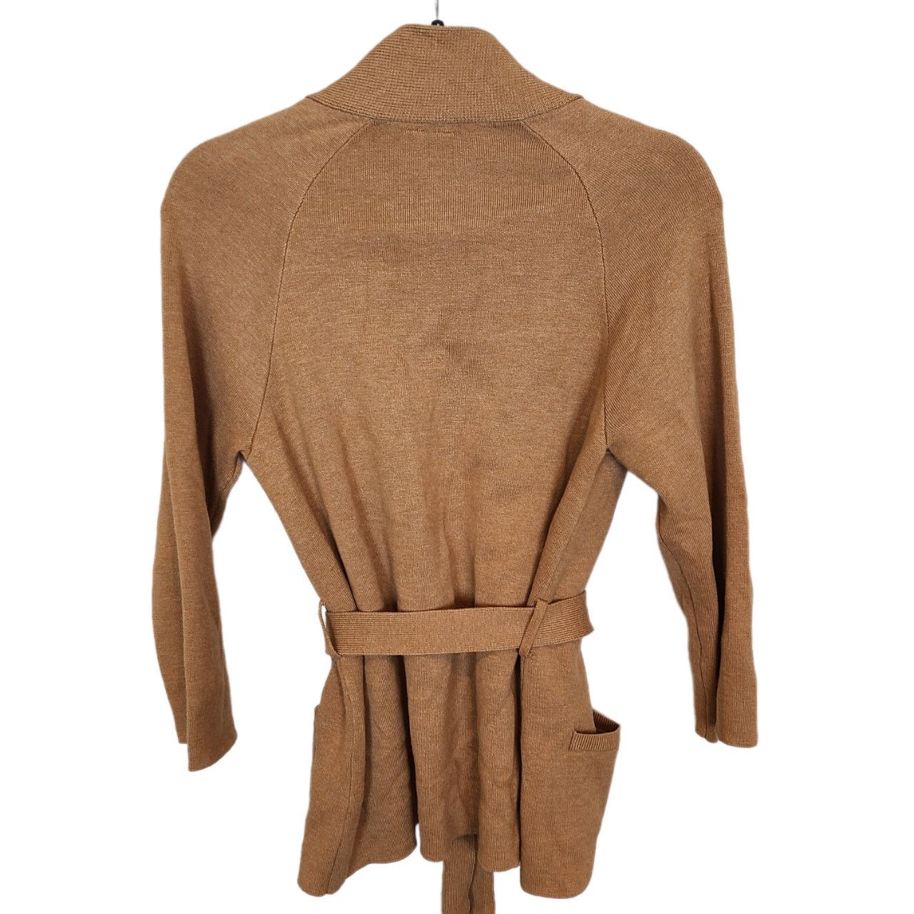 Anthropologie Moth Anthropologie Sweater Cardigan S Rizzo Belted Camel Size S / US 4 / IT 40 - 11 Thumbnail