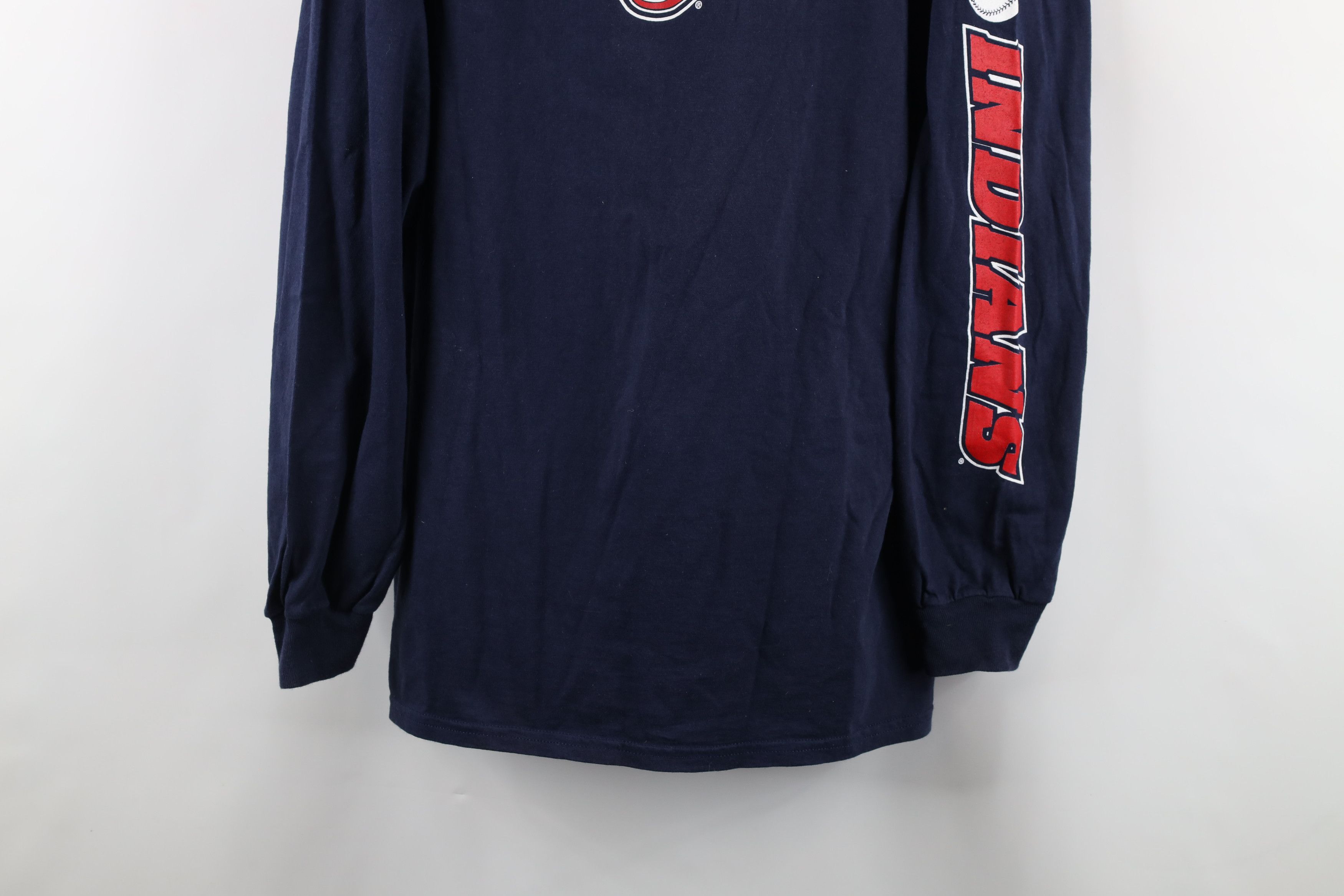 Vintage Vintage Y2K 2000 Wahoo Cleveland Indians Long Sleeve T-Shirt Size US XL / EU 56 / 4 - 3 Thumbnail
