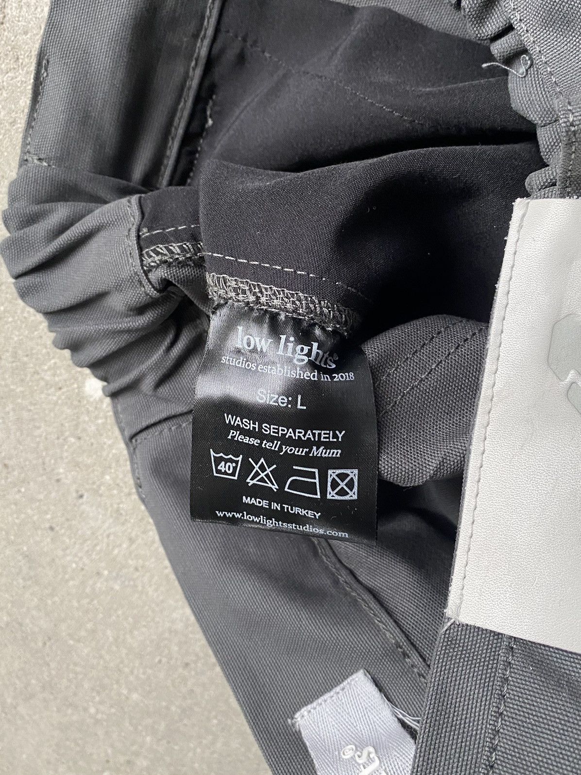 Low Light Studios Japanese Brand Designer Pants Low Lights Size US 34 / EU 50 - 20 Thumbnail
