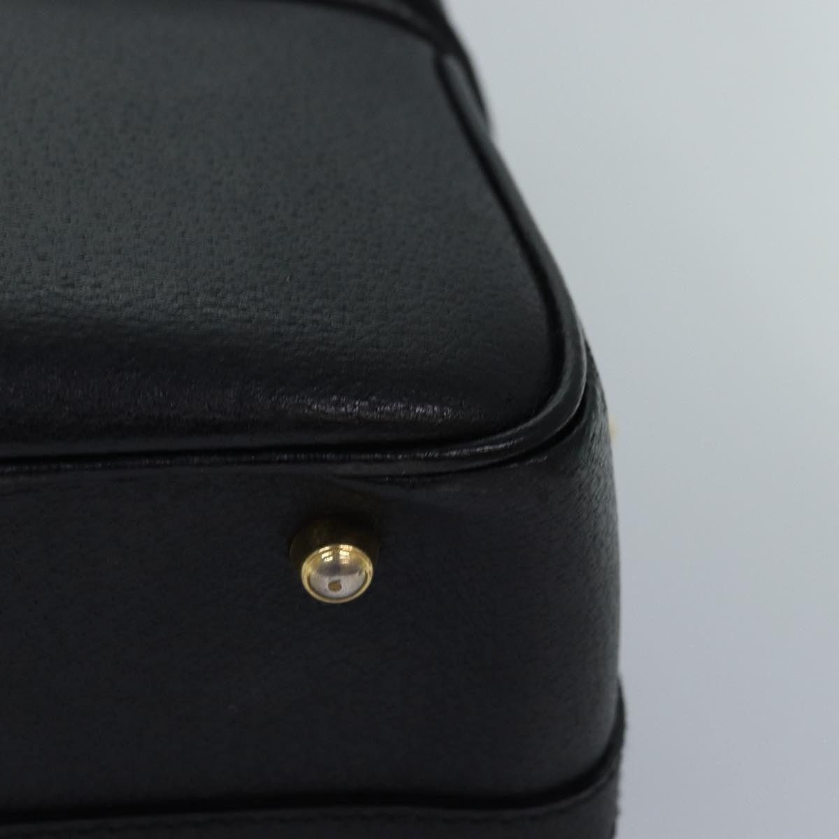Gucci GUCCI Bamboo Vanity Hand Bag Leather Black 013 2122 013 2122 Size ONE SIZE - 16 Thumbnail