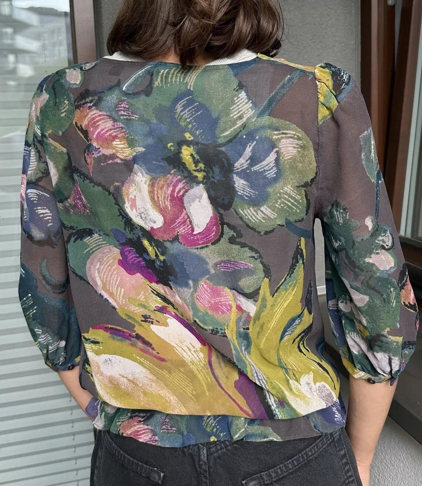 Ted Baker Ted Baker Silk Mesh Multicolor Top Blouse Size 2 Size M / US 6-8 / IT 42-44 - 9 Thumbnail