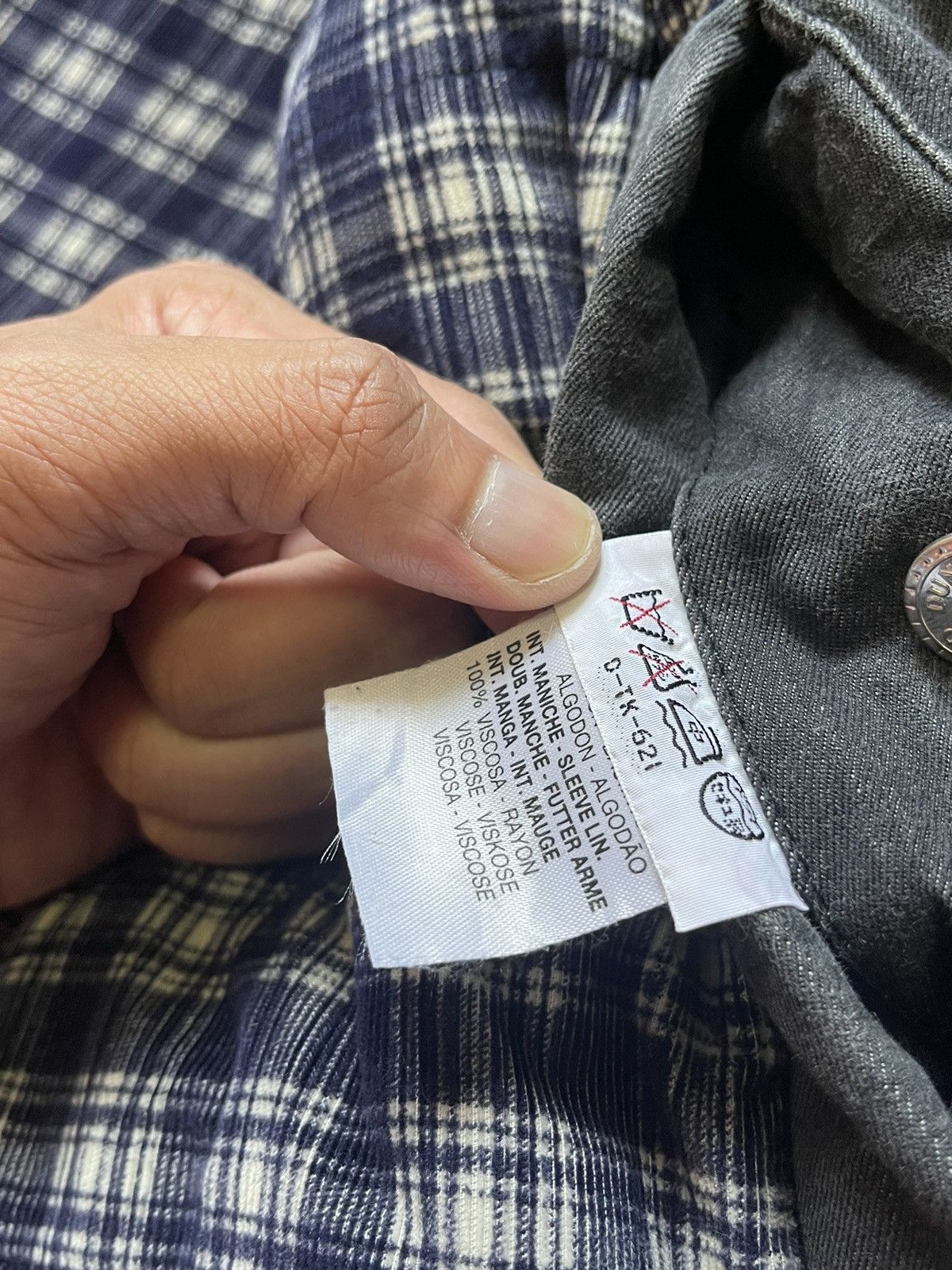 Alfred Dunhill Vintage Alfred Dunhill Denim Jacket Size US S / EU 44-46 / 1 - 13 Thumbnail