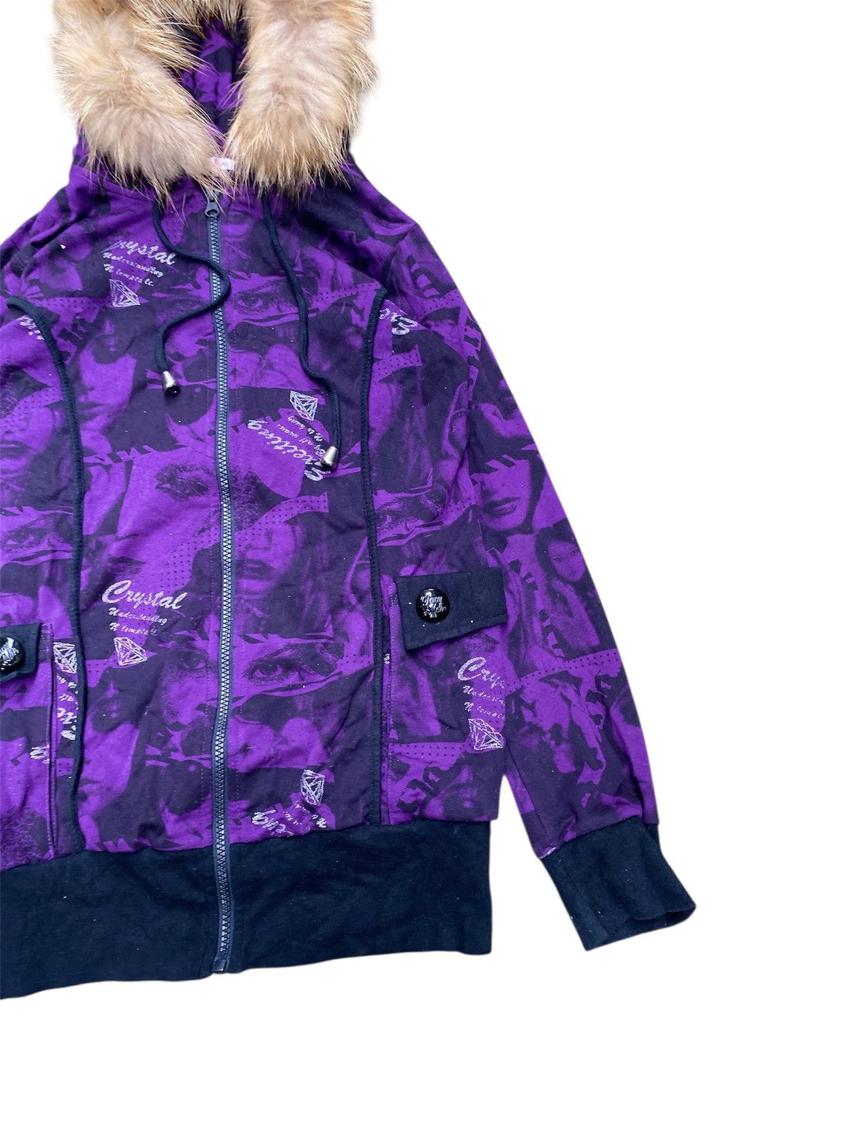 Hysteric Glamour × If Six Was Nine × Le Grande Bleu (L.G.B.) Colza Zipper Fur Hoodie i6w9 LGB style Size US M / EU 48-50 / 2 - 3 Thumbnail