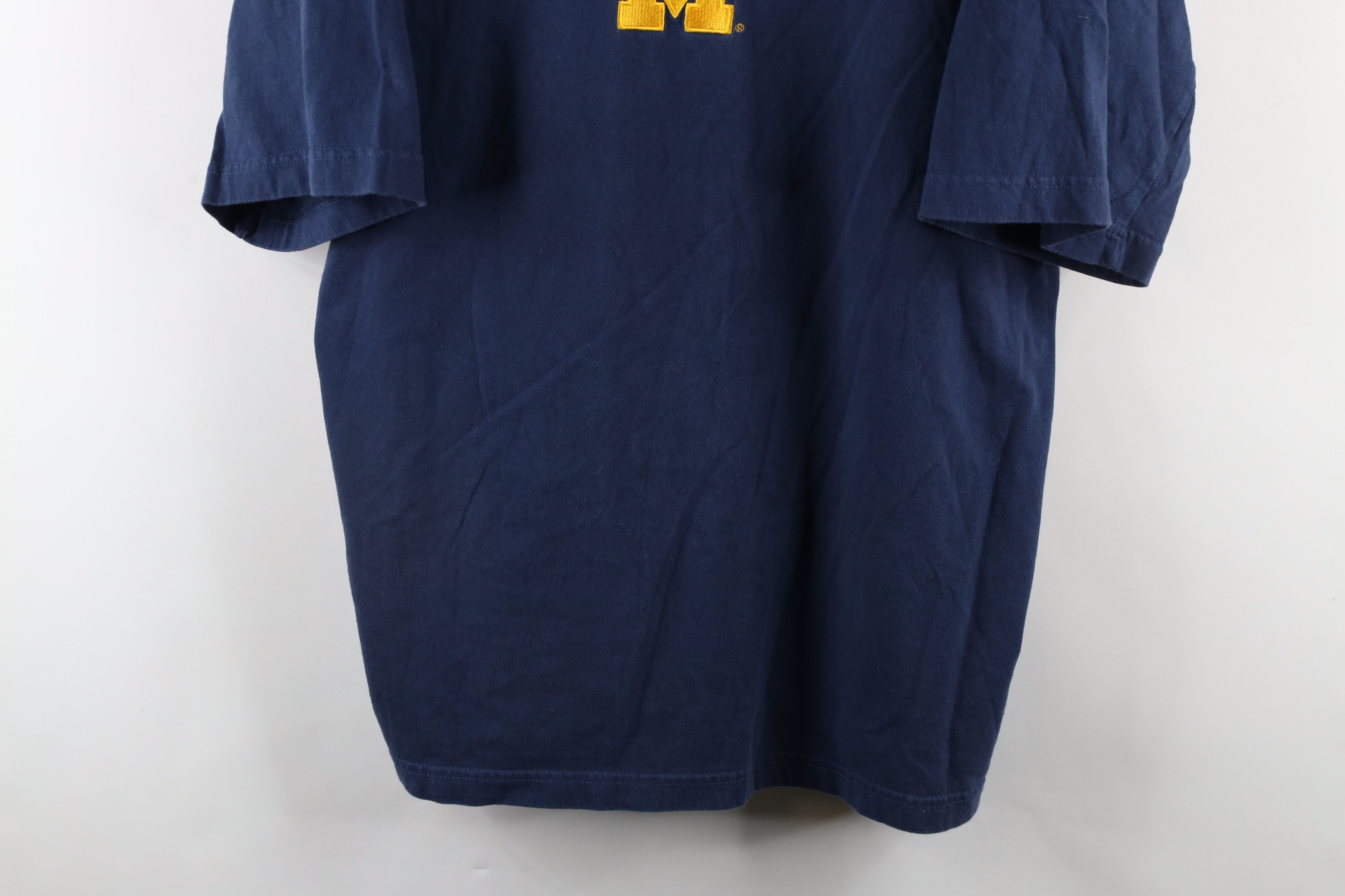 Vintage Vintage 90s Out University of Michigan Heavyweight T-Shirt Size US XL / EU 56 / 4 - 3 Thumbnail