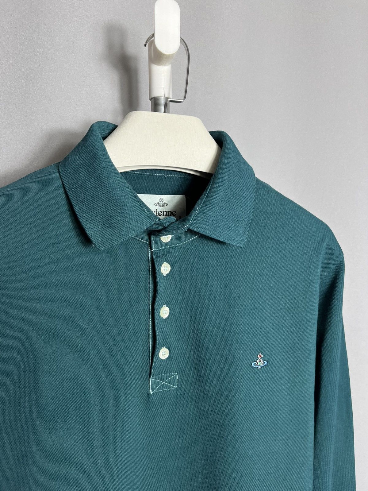 Vivienne Westwood Vivienne Westwood polo shirt long sleeve cotton mens button Size US L / EU 52-54 / 3 - 2 Thumbnail