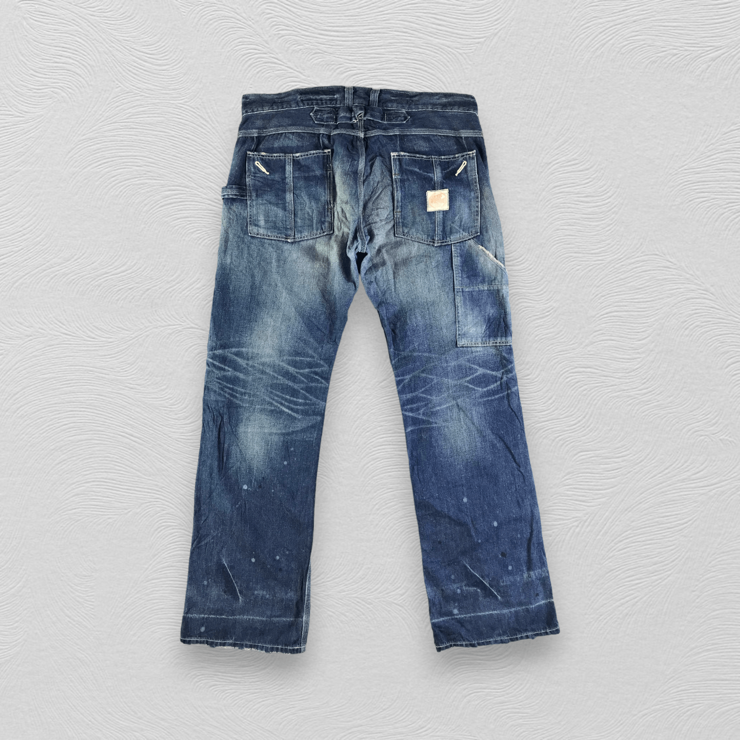 Edwin Vintage Edwin Carpenter Jeans Faded Blue Denim KJ3012 Size US 36 / EU 52 - 2 Thumbnail