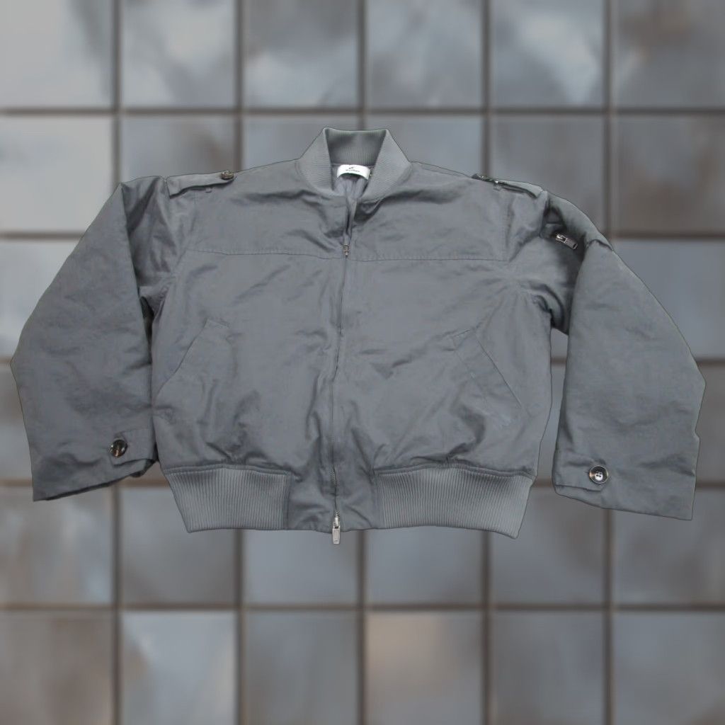 Vintage Scuffers Mens Jacket M Gray Bomber Full Zip Quilted Lining Insulated" Size US M / EU 48-50 / 2 - 1 Thumbnail