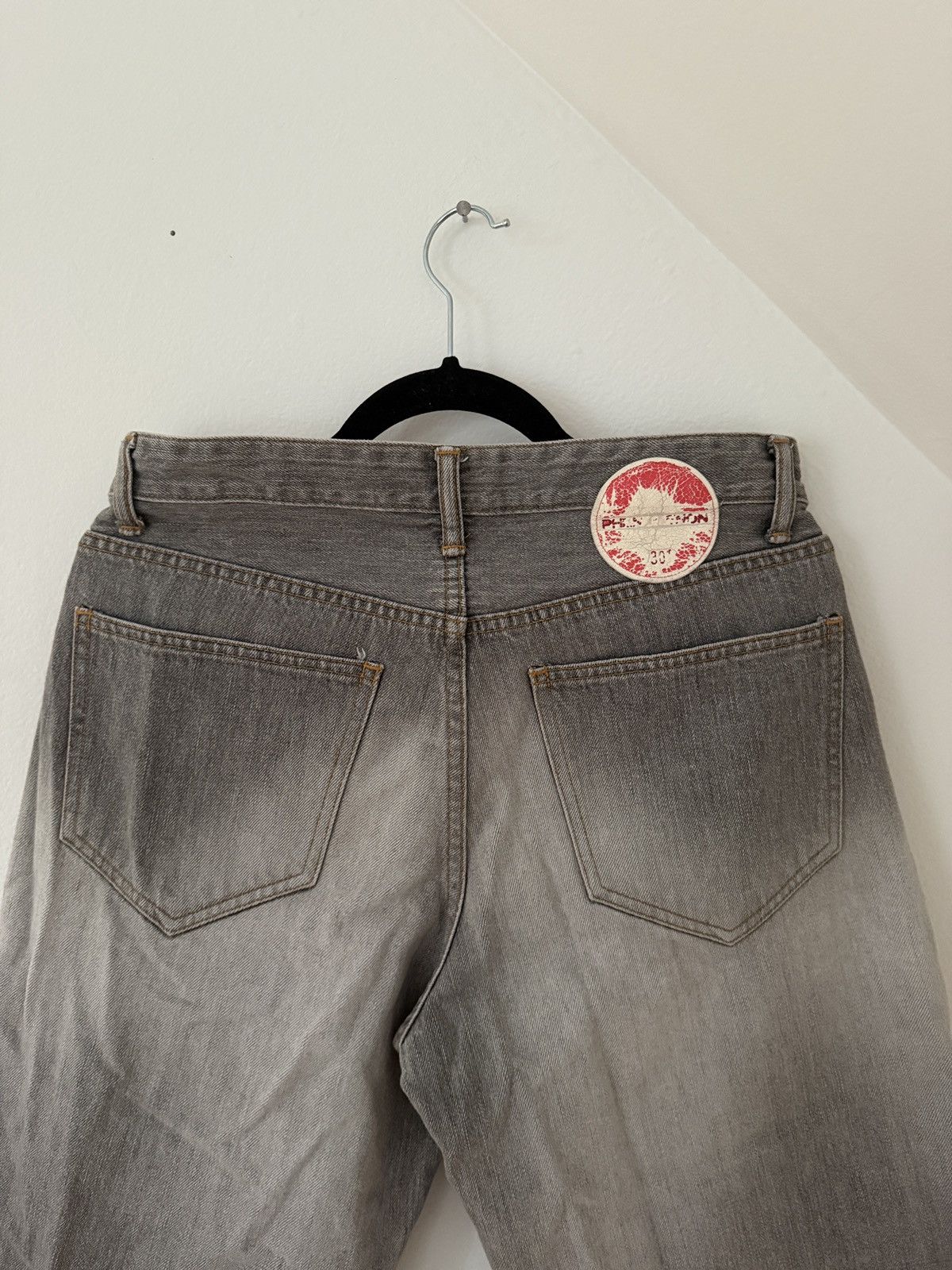 PHENOMENON Phenomenon Grey Denim Shorts Size US 30 / EU 46 - 8 Thumbnail
