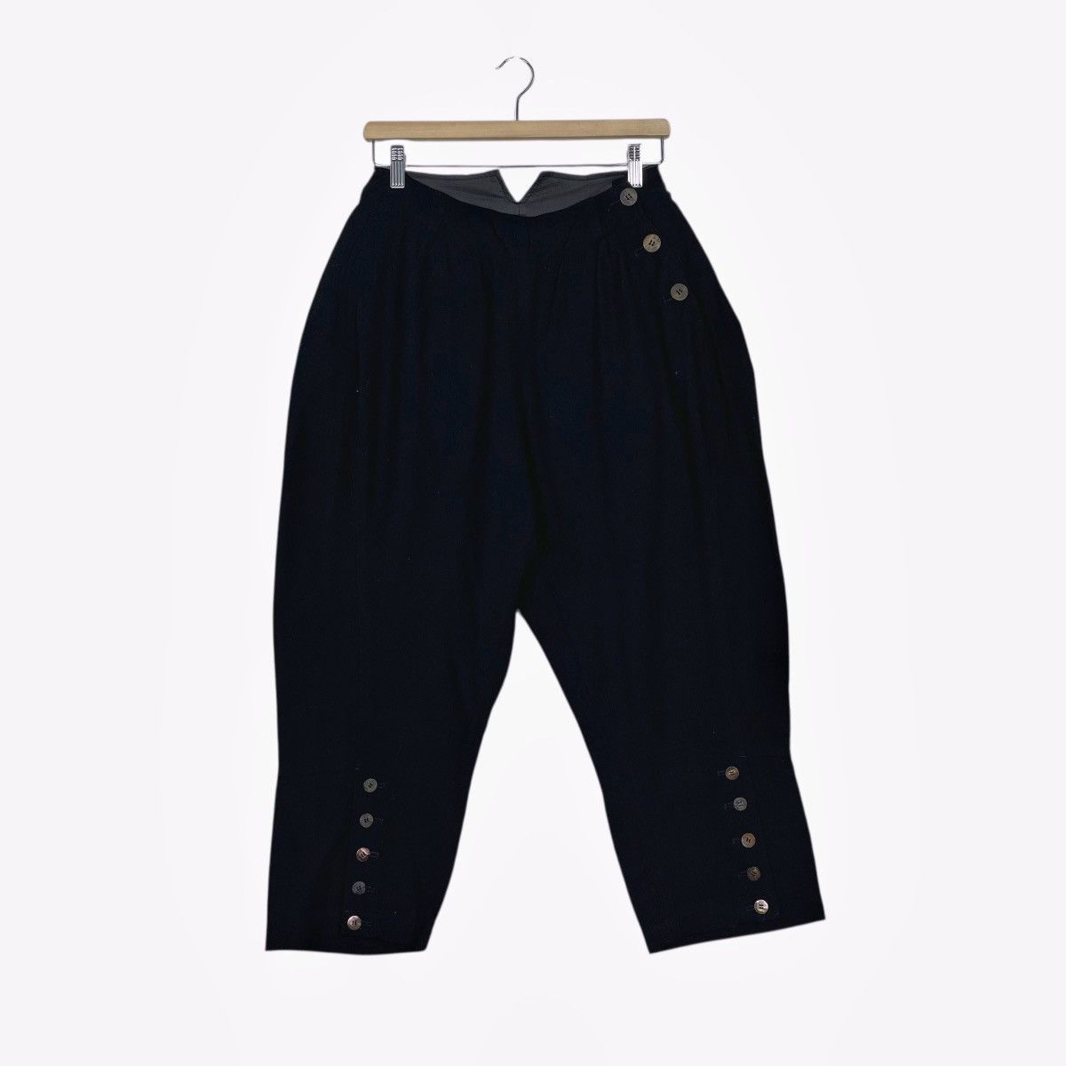 Comme des Garcons Vintage 80s Comme Des Garcons 3 Quarter Wool Pant Size 26" / US 2 / IT 38 - 1 Thumbnail