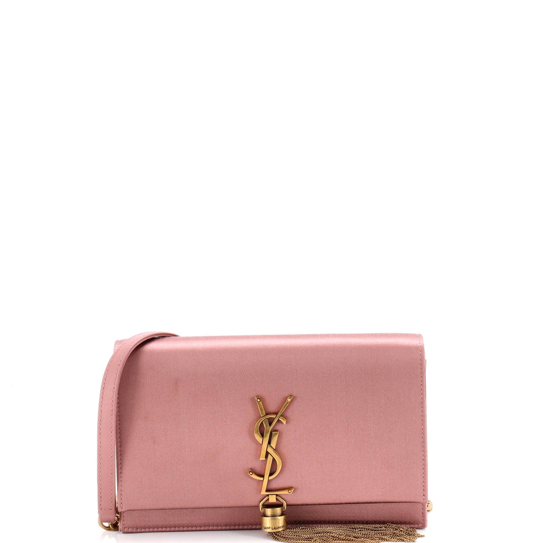 Saint Laurent Paris Classic Monogram Tassel Chain Wallet Size ONE SIZE - 1 Thumbnail