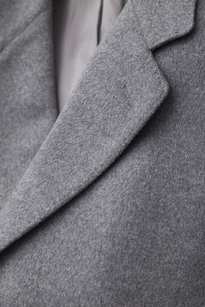 Ermenegildo Zegna Vintage grey virgin wool coat Size US M / EU 48-50 / 2 - 5 Thumbnail