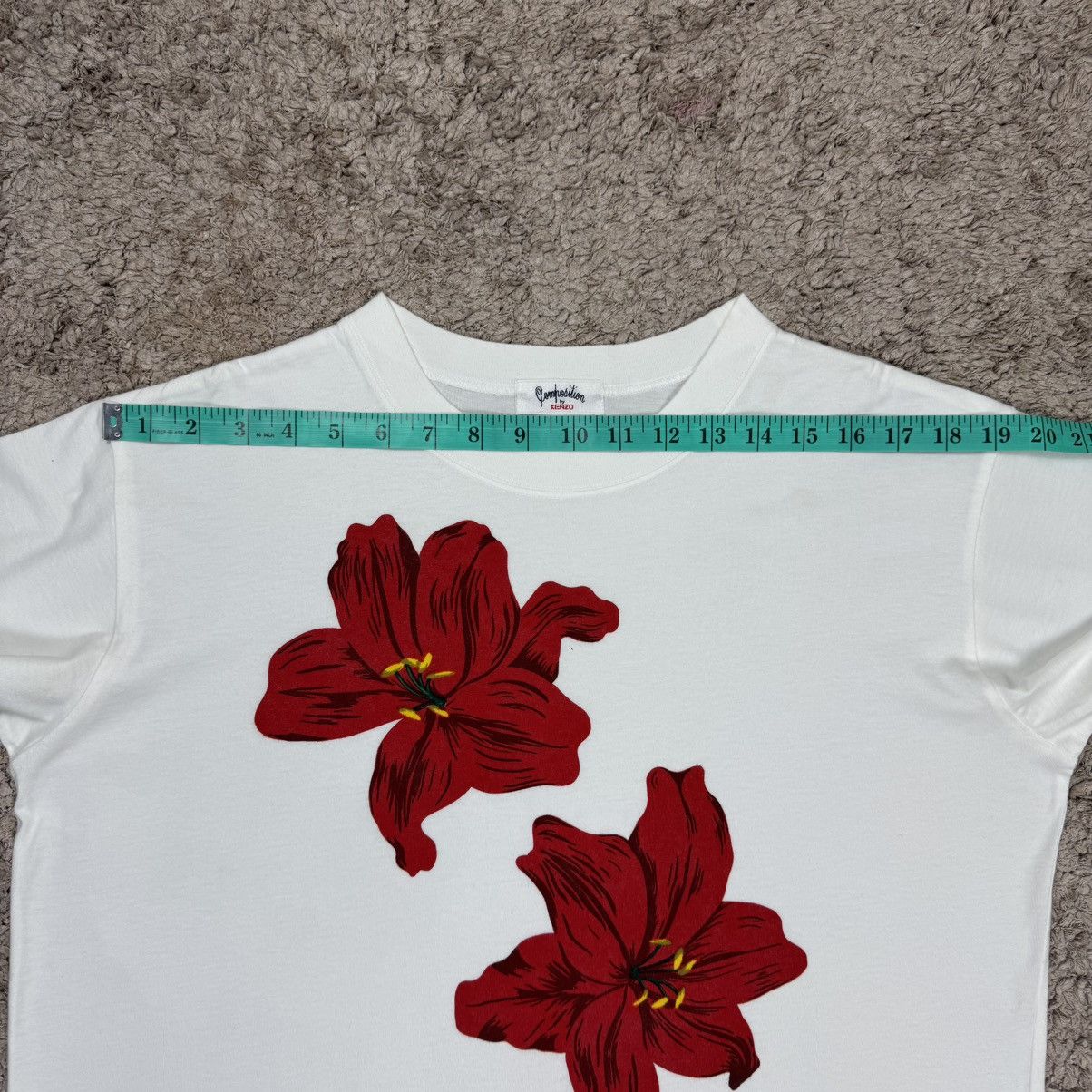 Composition by Kenzo Composition By Kenzo Flowers Art T-shirt Size US M / EU 48-50 / 2 - 14 Thumbnail