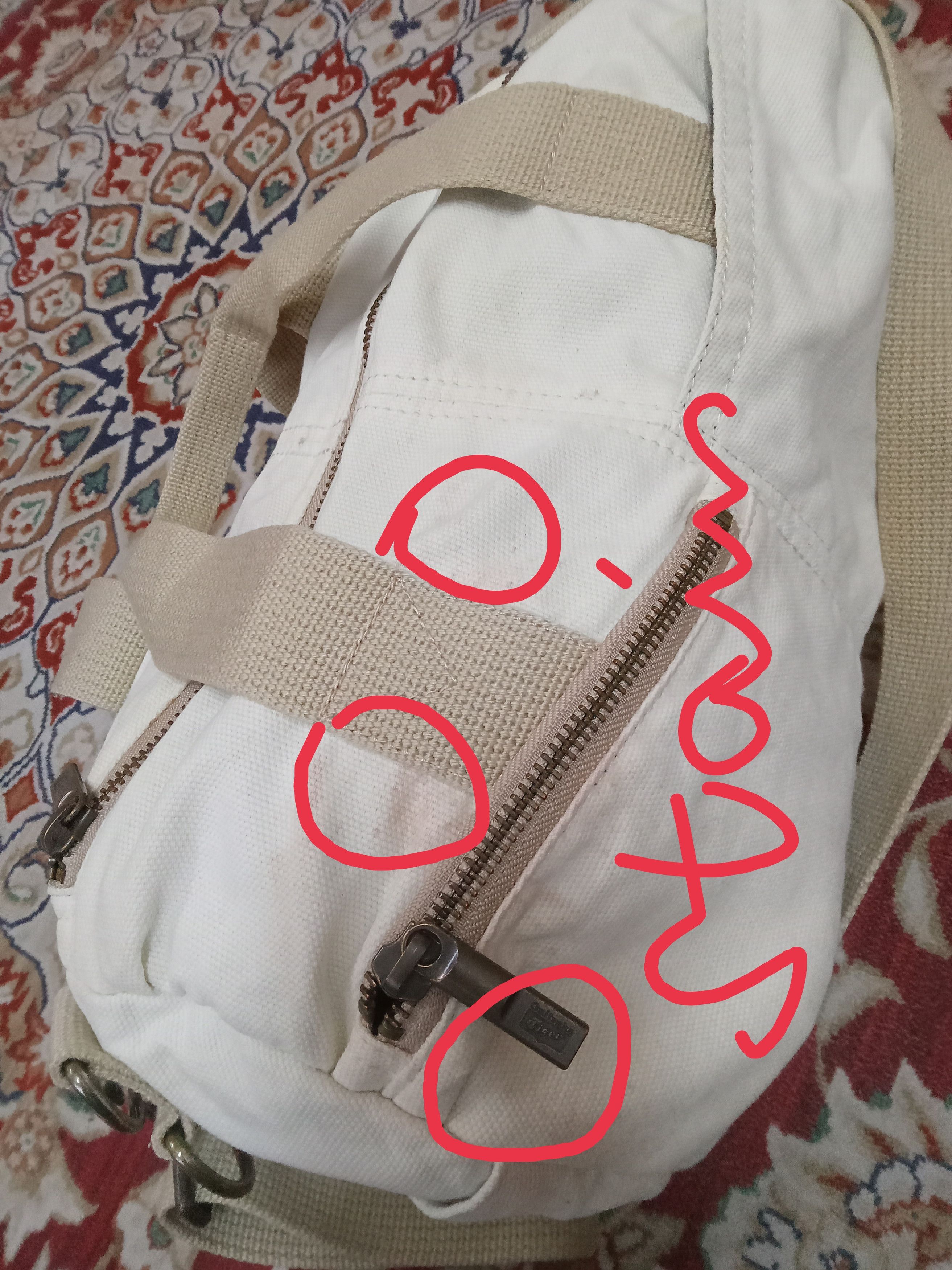 Onitsuka Tiger Onitsuka Tiger Small Duffle Bag Size ONE SIZE - 14 Thumbnail