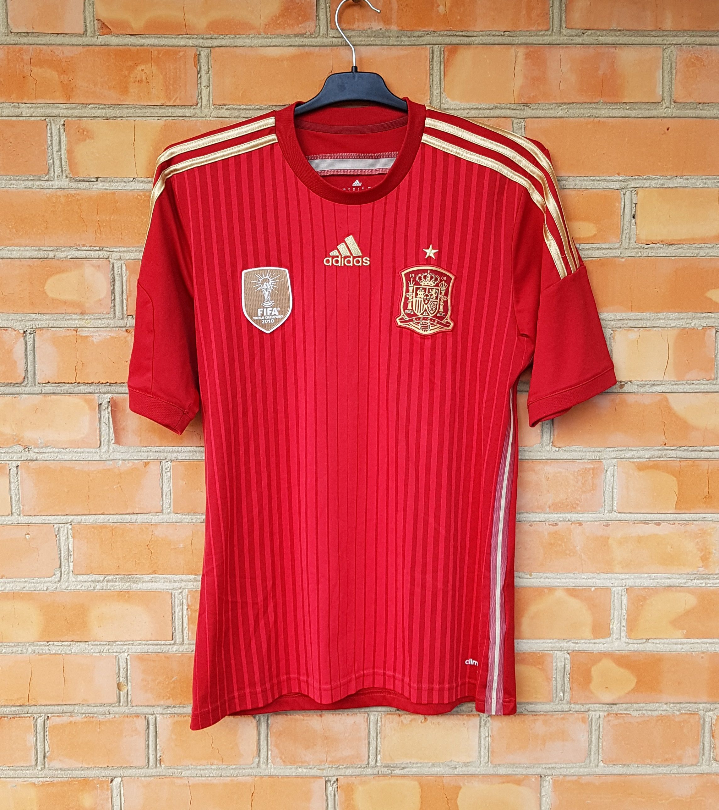Adidas Adidas Spain Soccer Jersey FIFA 2010 World Champions Size US S / EU 44-46 / 1 - 1 Thumbnail
