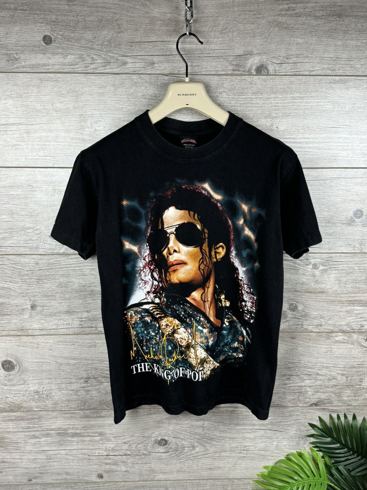 Vintage Michael Jackson "the King of Pop" Music T-Shirt Size US M / EU 48-50 / 2 - 6 Thumbnail