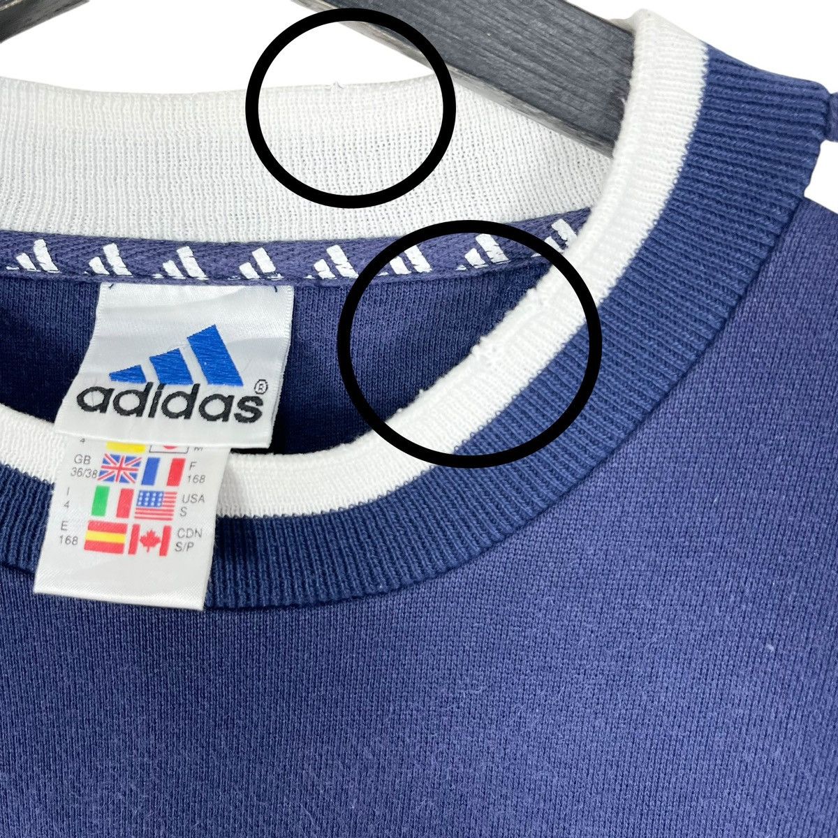 Adidas Vintage Real Madrid CF Football Club Sweatshirt Size US M / EU 48-50 / 2 - 6 Thumbnail