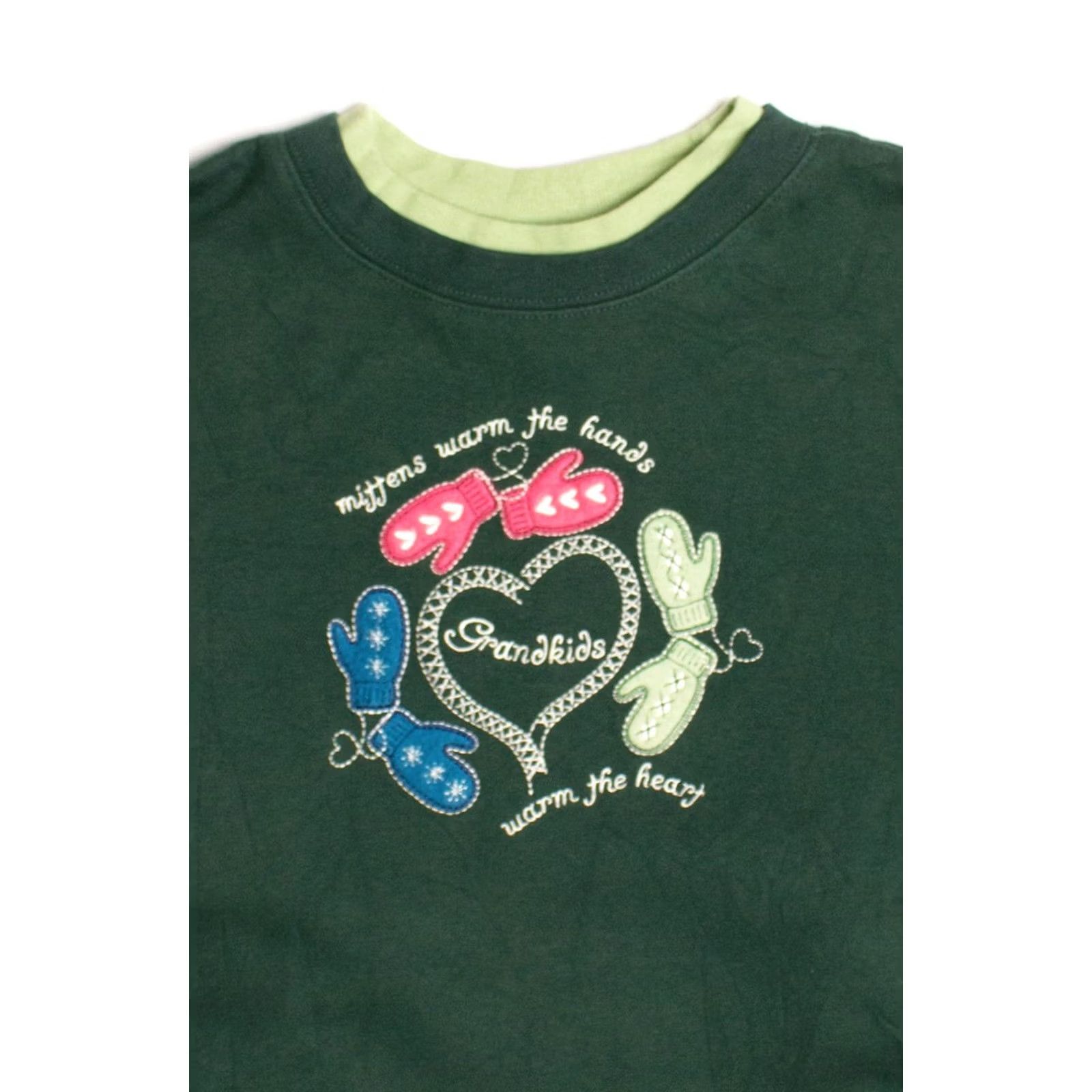 Vintage VINTAGE Green Ugly Christmas Sweatshirt Mens Medium 1990s Christmas Ragstock M&C Sportswear Size M / US 6-8 / IT 42-44 - 2 Thumbnail