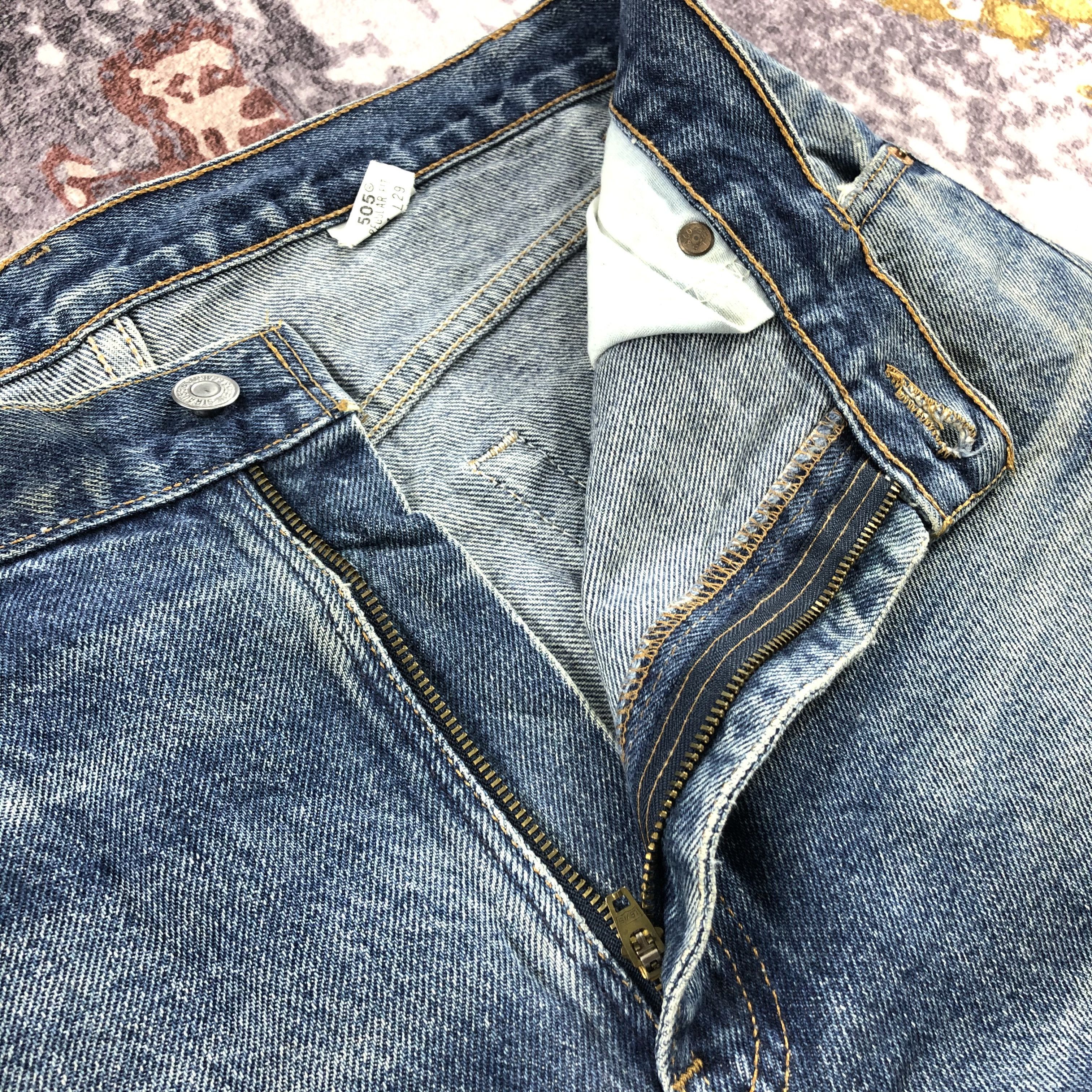 Levi's × Vintage 90s Vintage Levis 505 Jeans-JM2639 Size US 35 - 11 Thumbnail