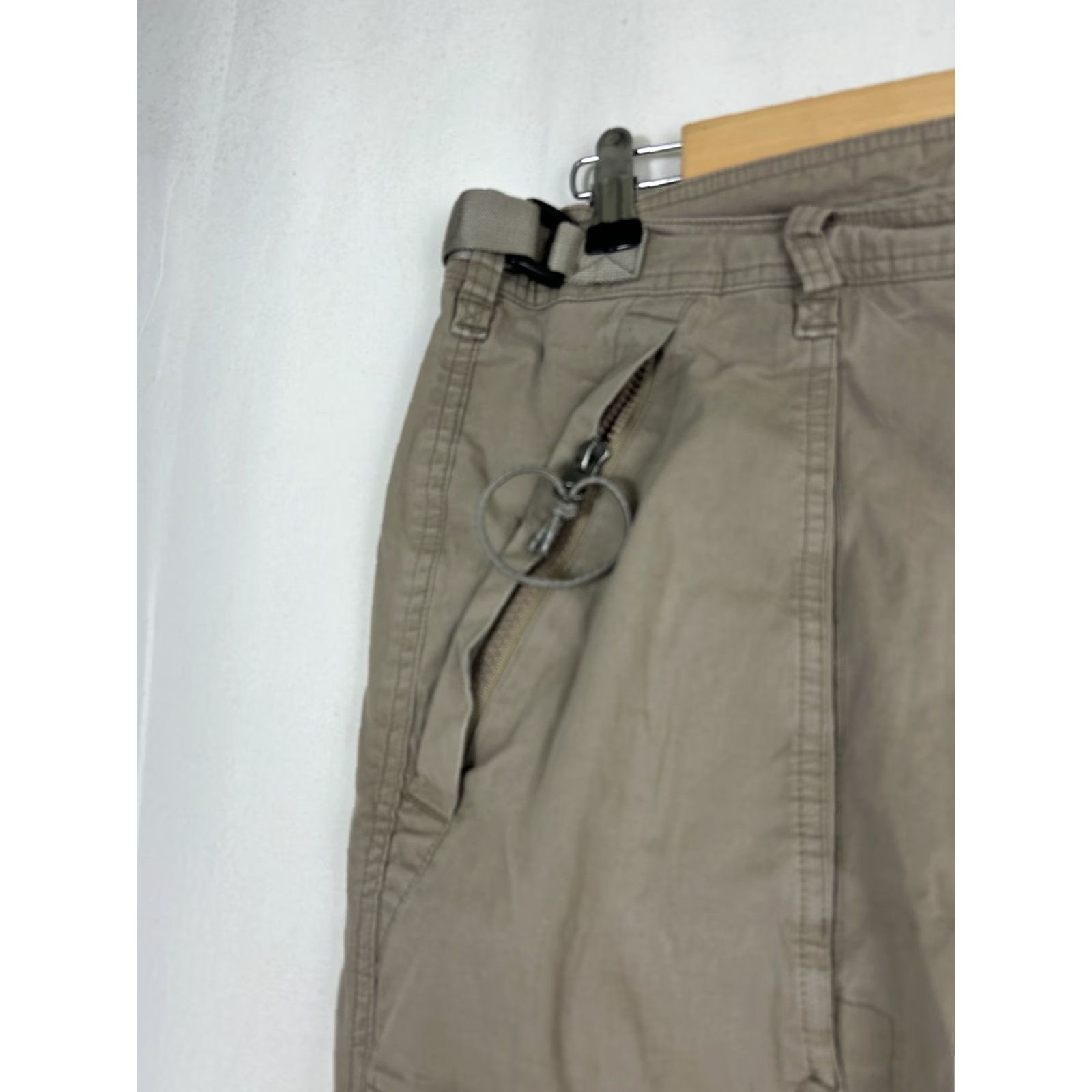 Abercrombie & Fitch Abercrombie & Fitch Pants Slim Straight 32x29 Beige Zipper Pockets Ankle Men Size US 32 / EU 48 - 6 Thumbnail