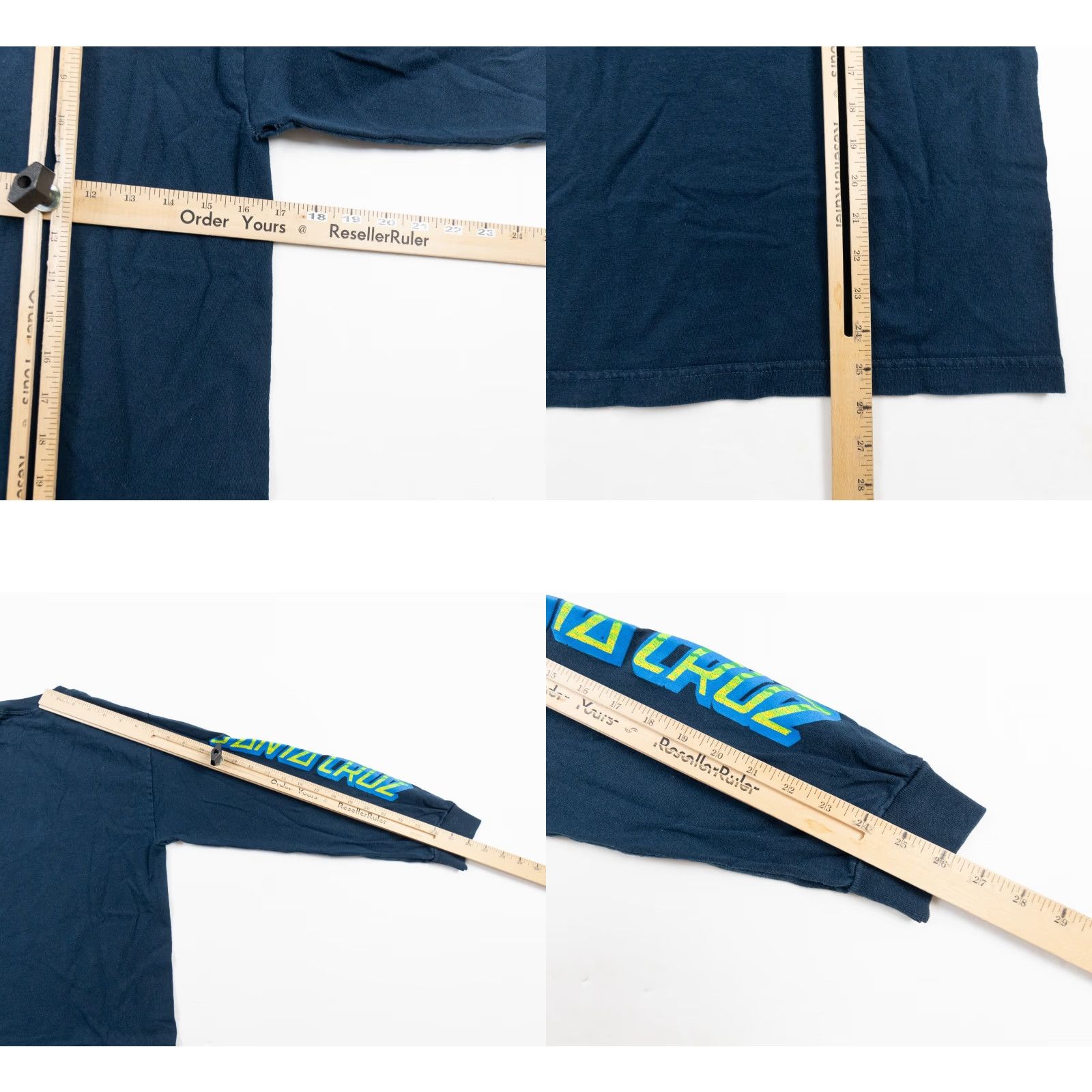 Vintage VINTAGE Santa Cruz Shirt Mens Small Blue Long Sleeve Skateboarding Streetwear Crewneck Size US S / EU 44-46 / 1 - 8 Thumbnail
