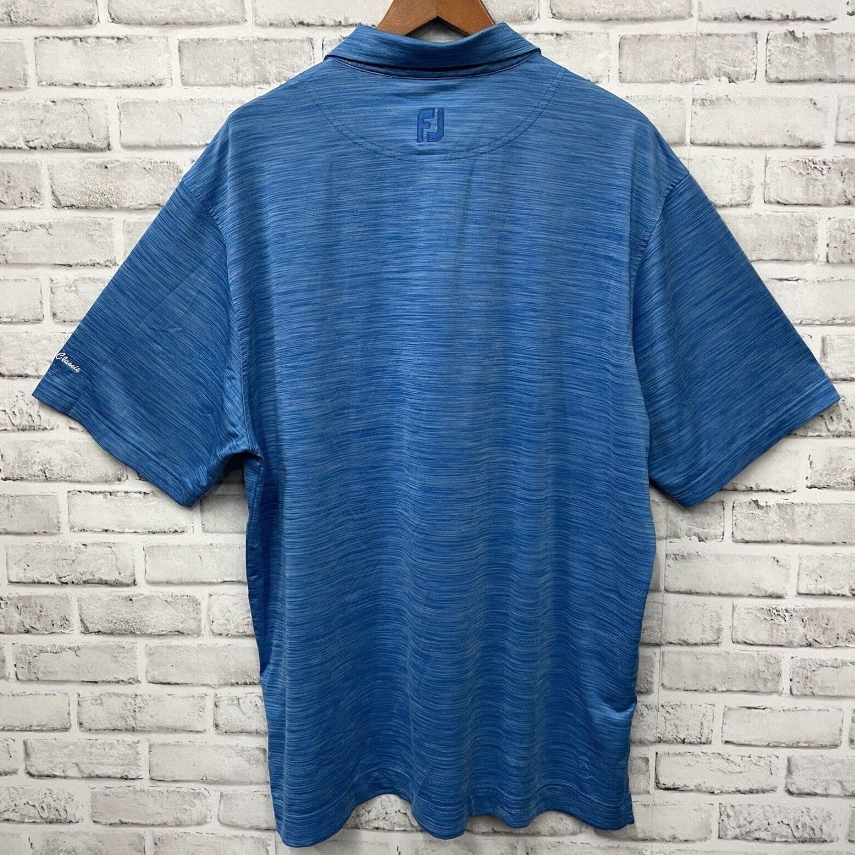 Footjoy VINTAGE FootJoy Polo Shirt Mens Size XL Blue Country Club Size US XL / EU 56 / 4 - 5 Thumbnail