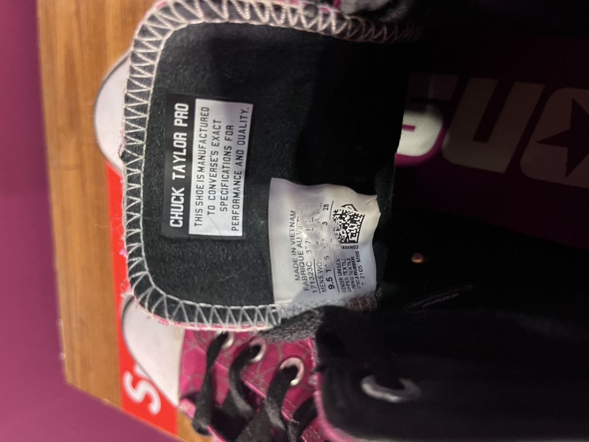 Converse Converse cons pink reflective lightning Size US 9.5 / EU 42-43 - 9 Thumbnail
