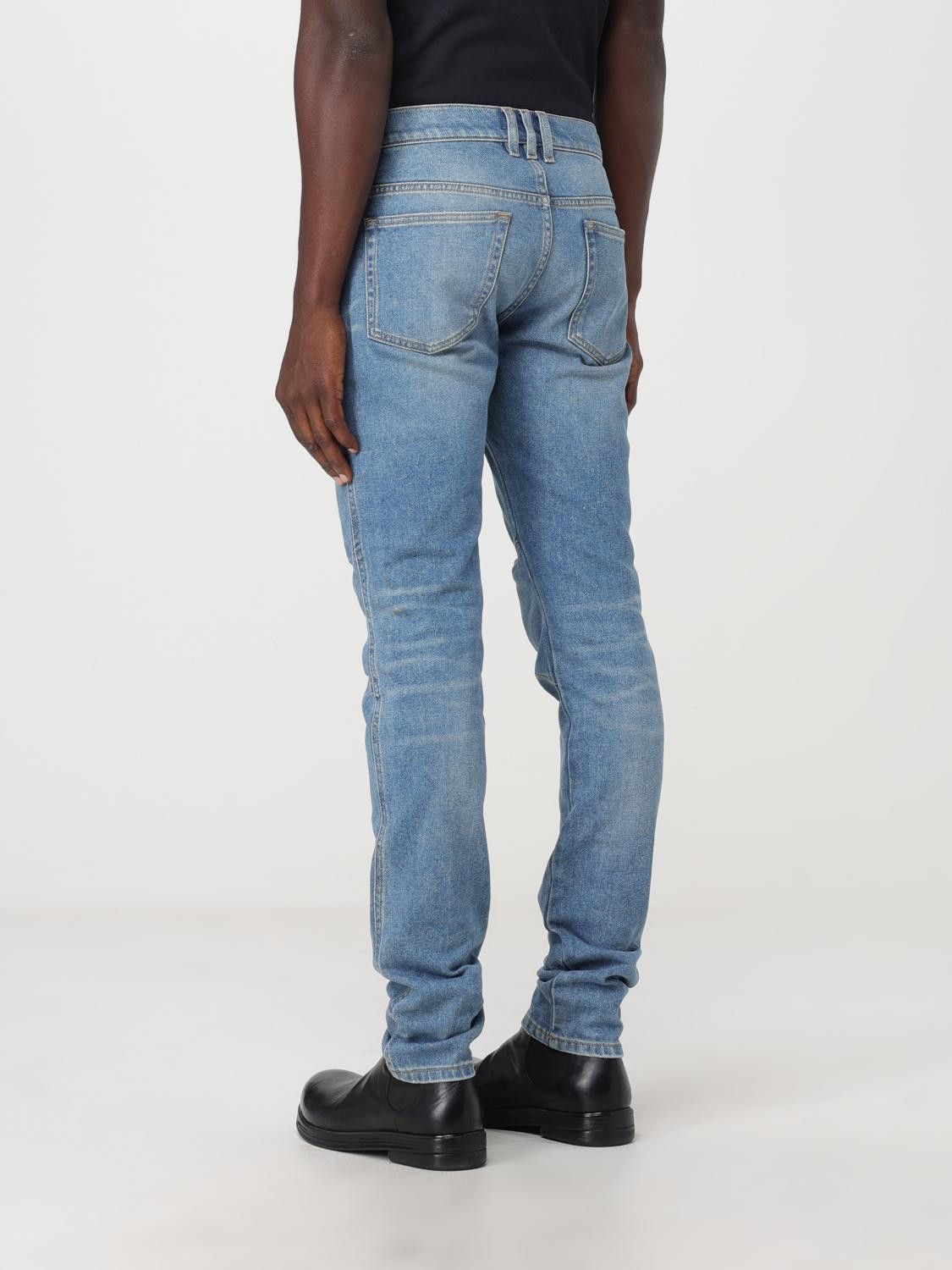 Balmain o1y0426 Denim Pant in Blue Size US 27 - 3 Thumbnail