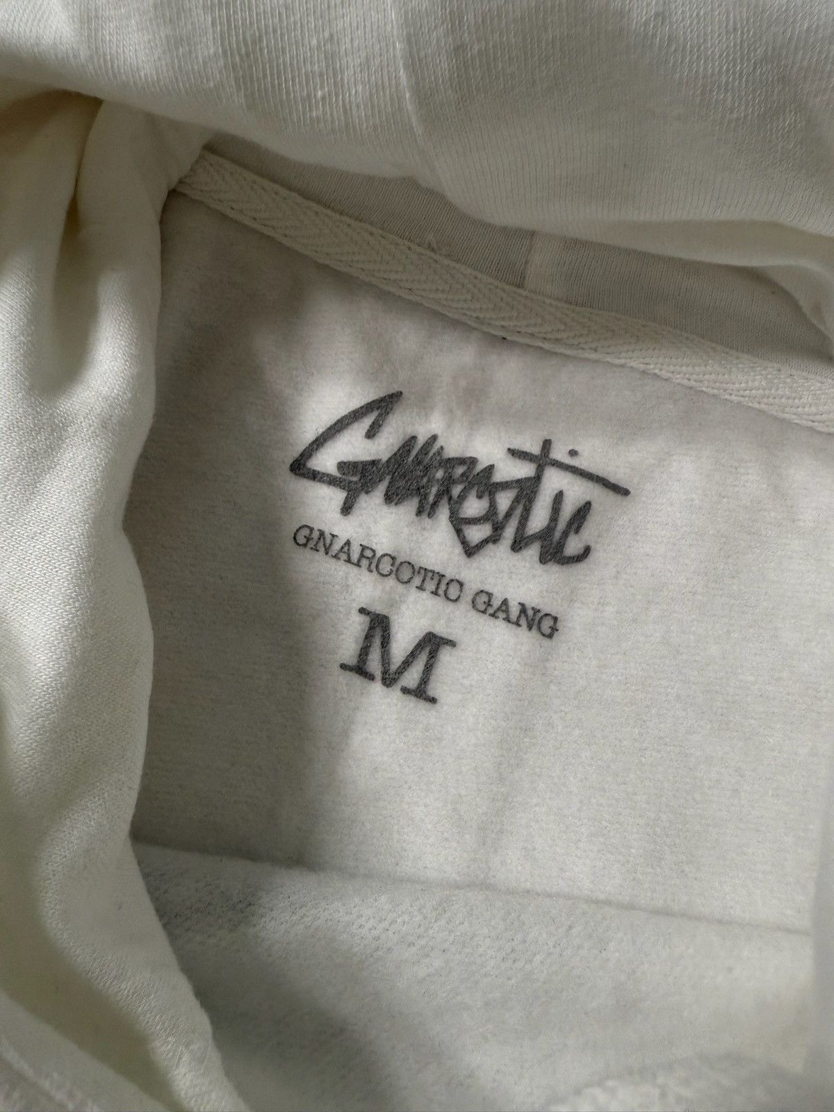Glo Gang × Gnarcotic Gnarcotic Naruto Sasuke Hoodie White Medium Size US M / EU 48-50 / 2 - 6 Thumbnail