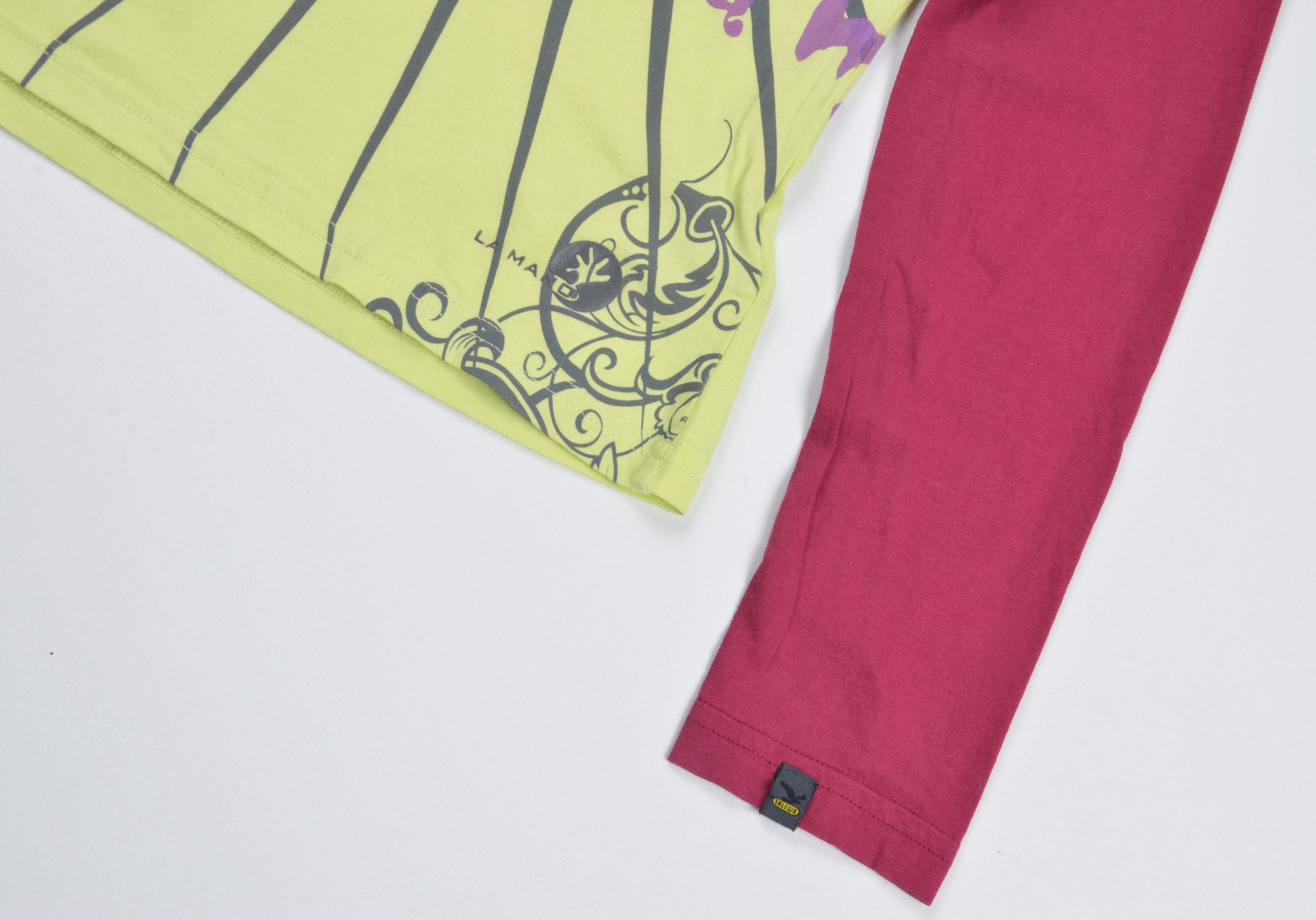 SALEWA Vintage Salewa Y2K Graphic Print Indie Grunge Raglan Tee Size XS / US 0-2 / IT 36-38 - 5 Thumbnail